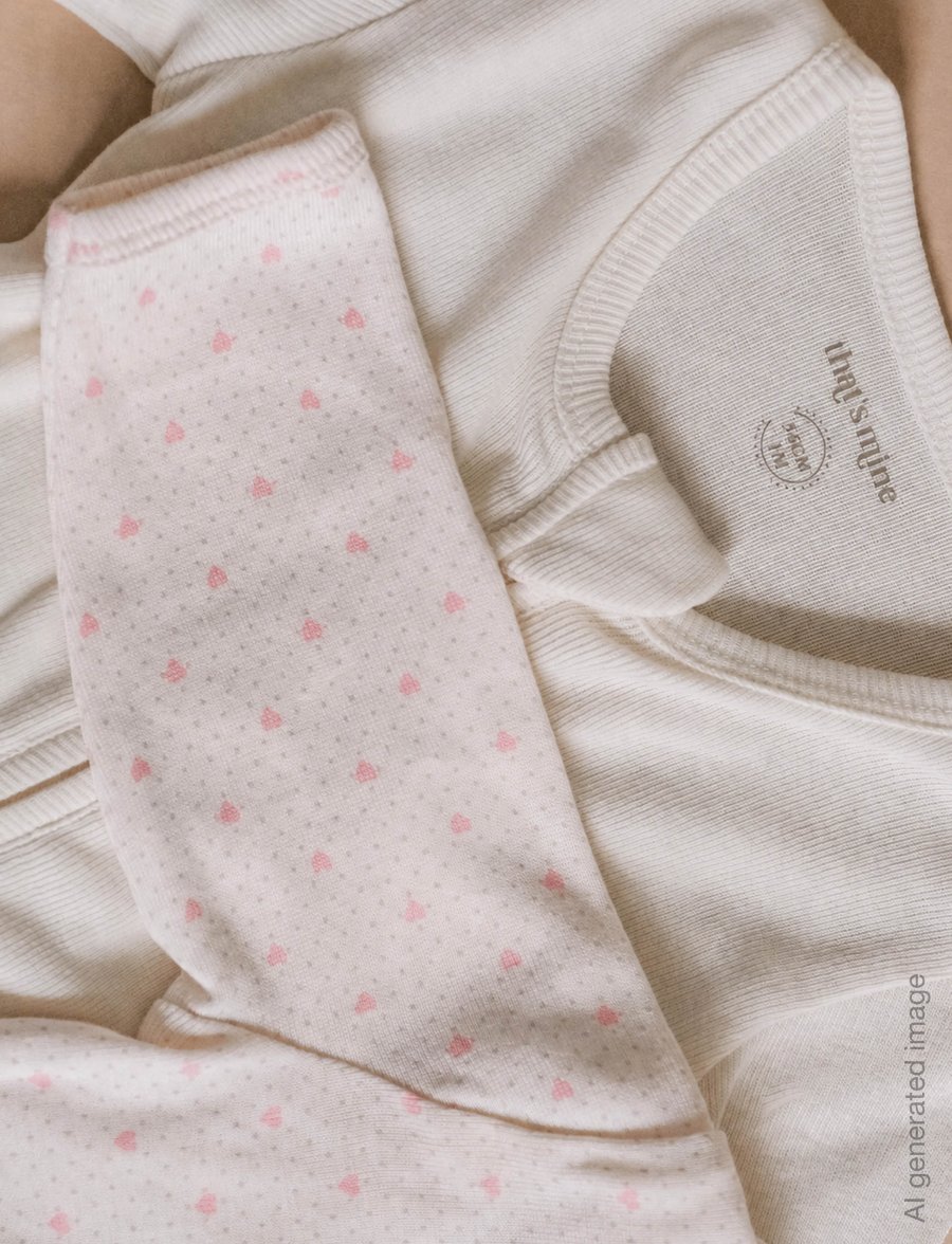 That's Mine - Nalina onesie 2-pack - sovedresser - lots of love rose - 1