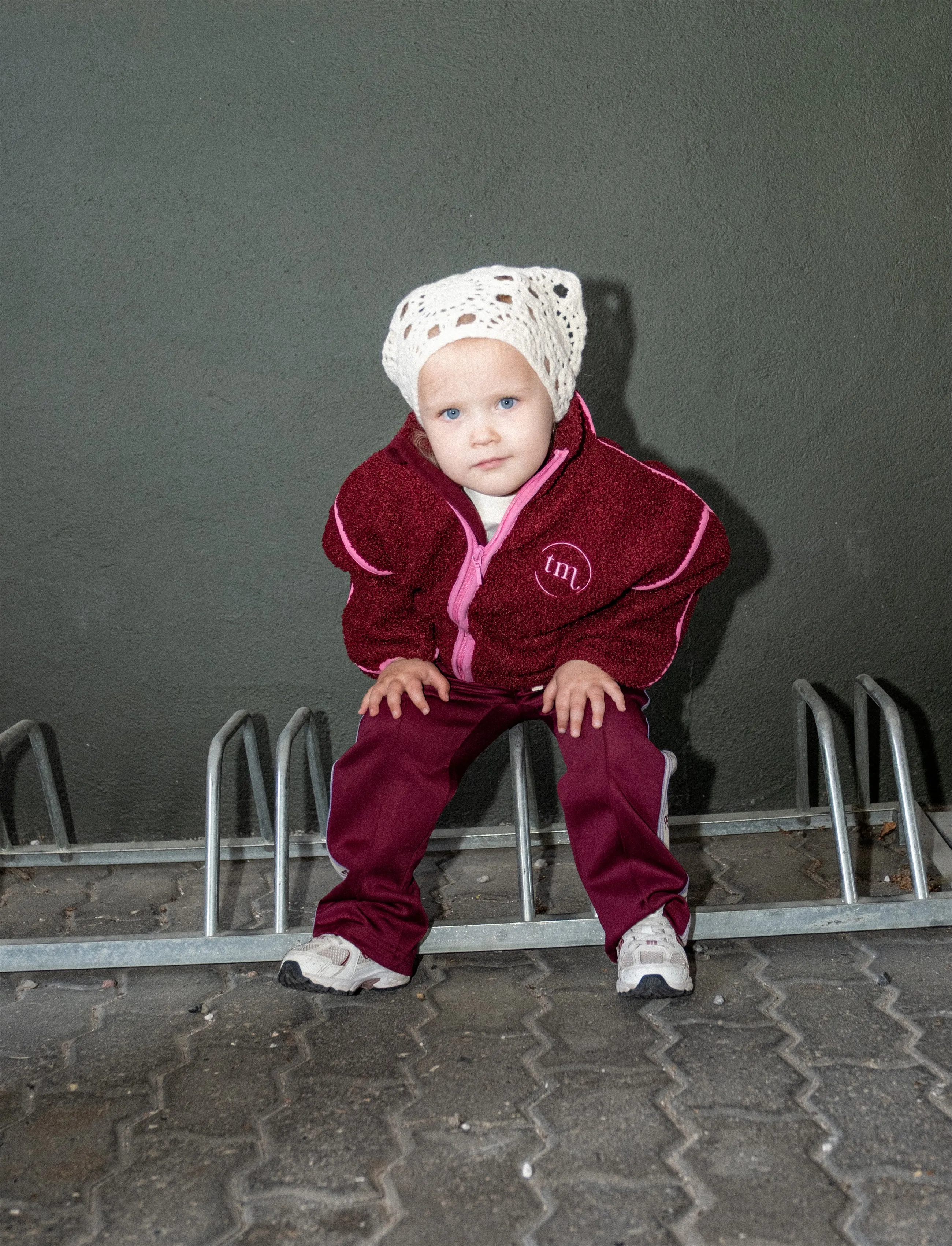 That's Mine Jeff Jacket, 116 cm/6Y, Burgundy, Yderbeklædning Af Fleece > Fleecejakker, Børn