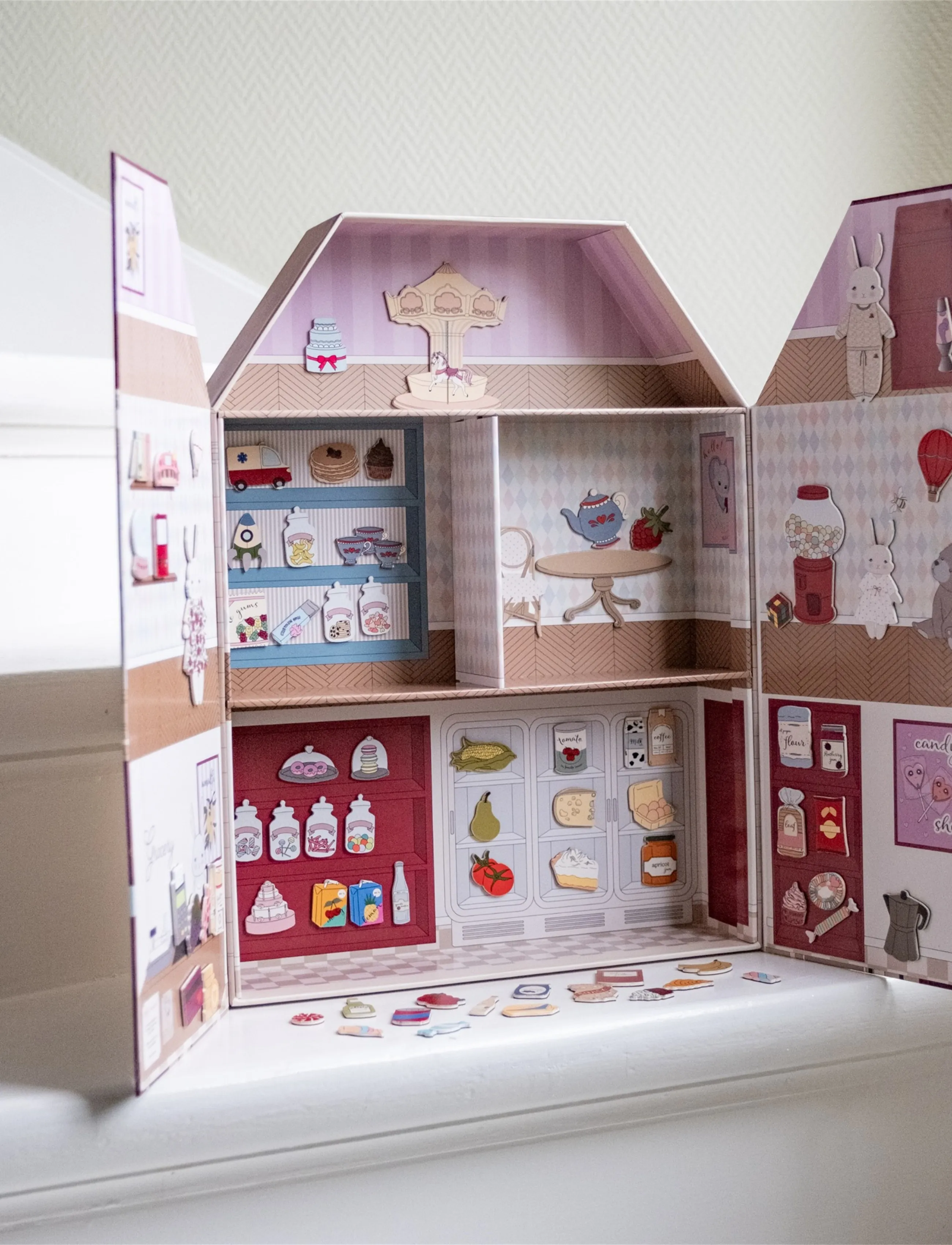 That's Mine - Rilo magnetic department store - toy market stall - multi - 4