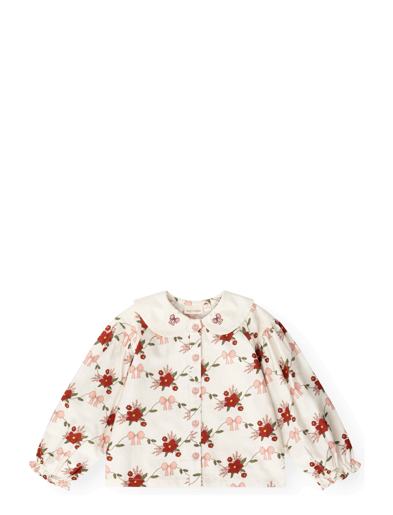 That's Mine - Natalina shirt - langärmlige hemden - flower vine - 1