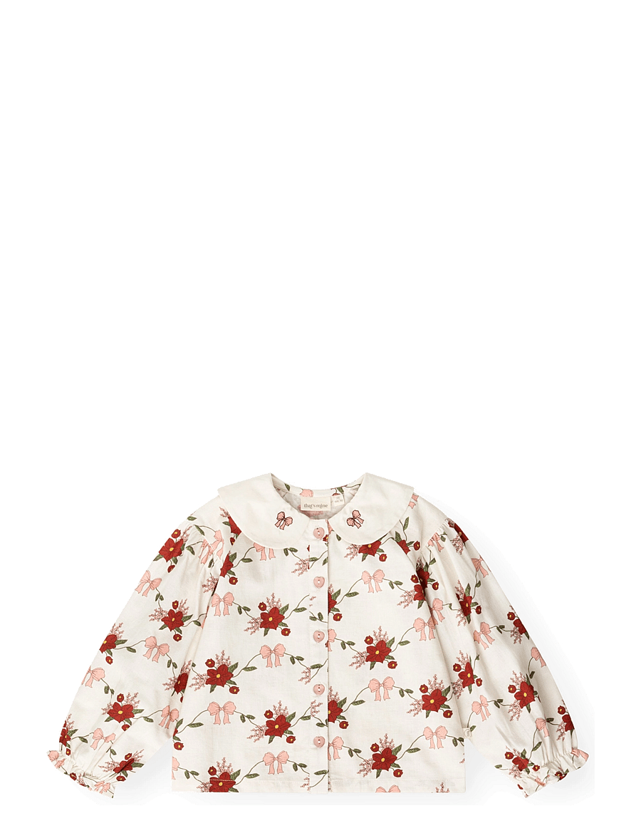That's Mine - Natalina shirt - langärmlige hemden - flower vine - 1