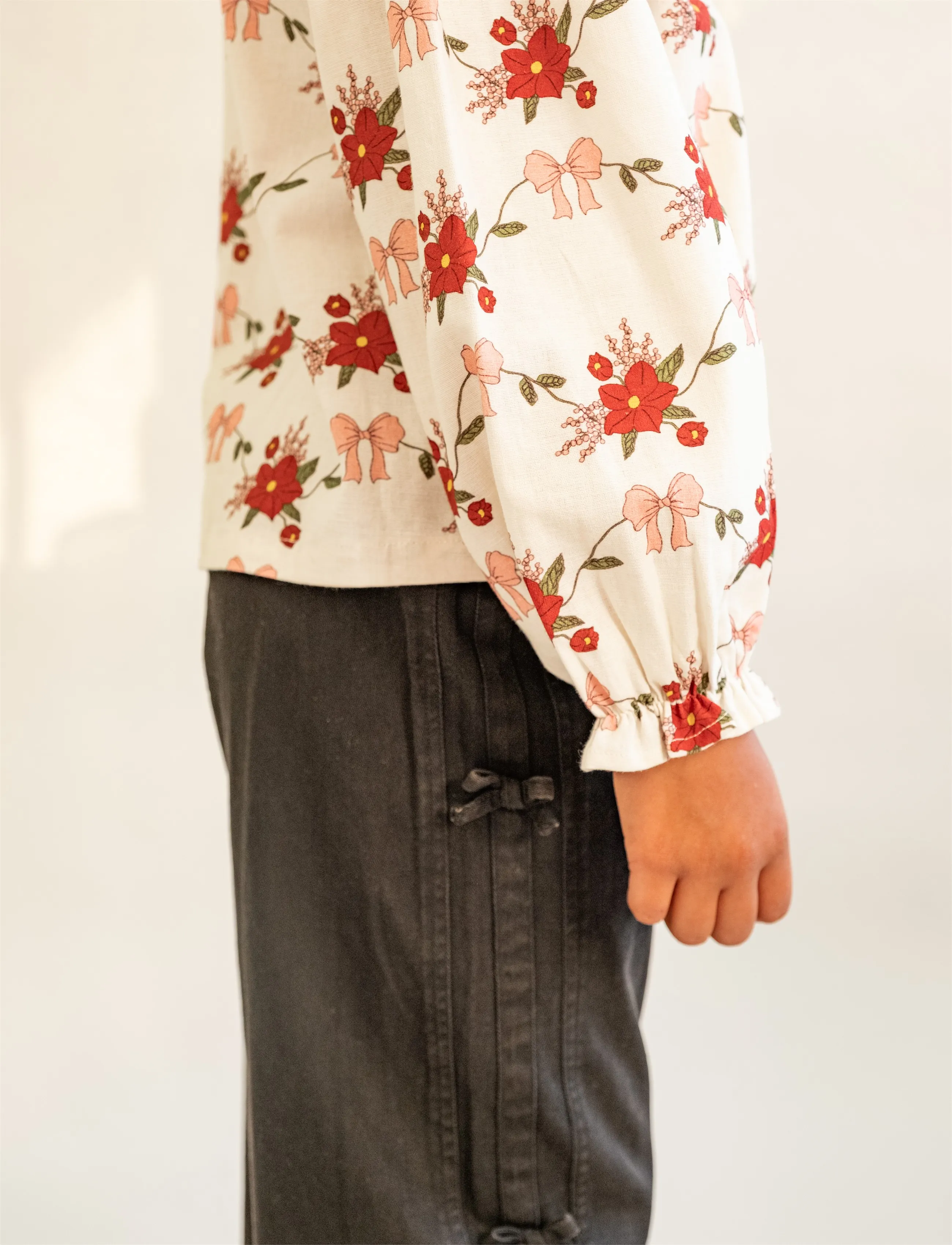 That's Mine - Natalina shirt - langärmlige hemden - flower vine - 3