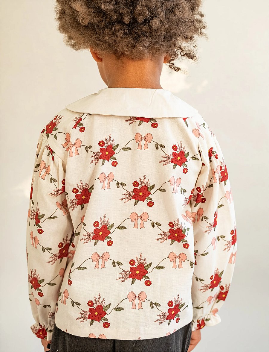 That's Mine - Natalina shirt - langärmlige hemden - flower vine - 4