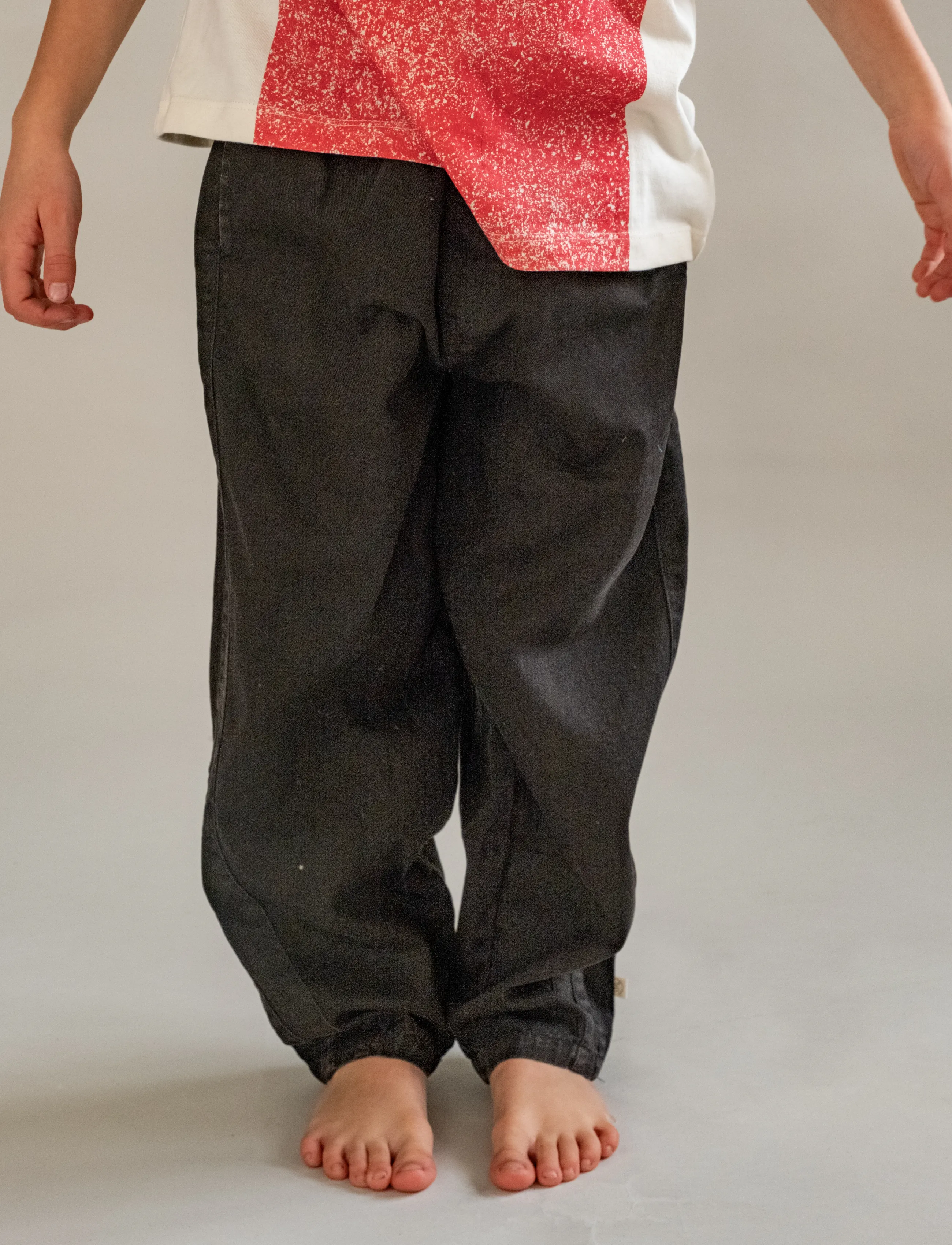 That's Mine Joah Pants, 86 cm/18M, Jeans, Schwarz - Wide Kinder