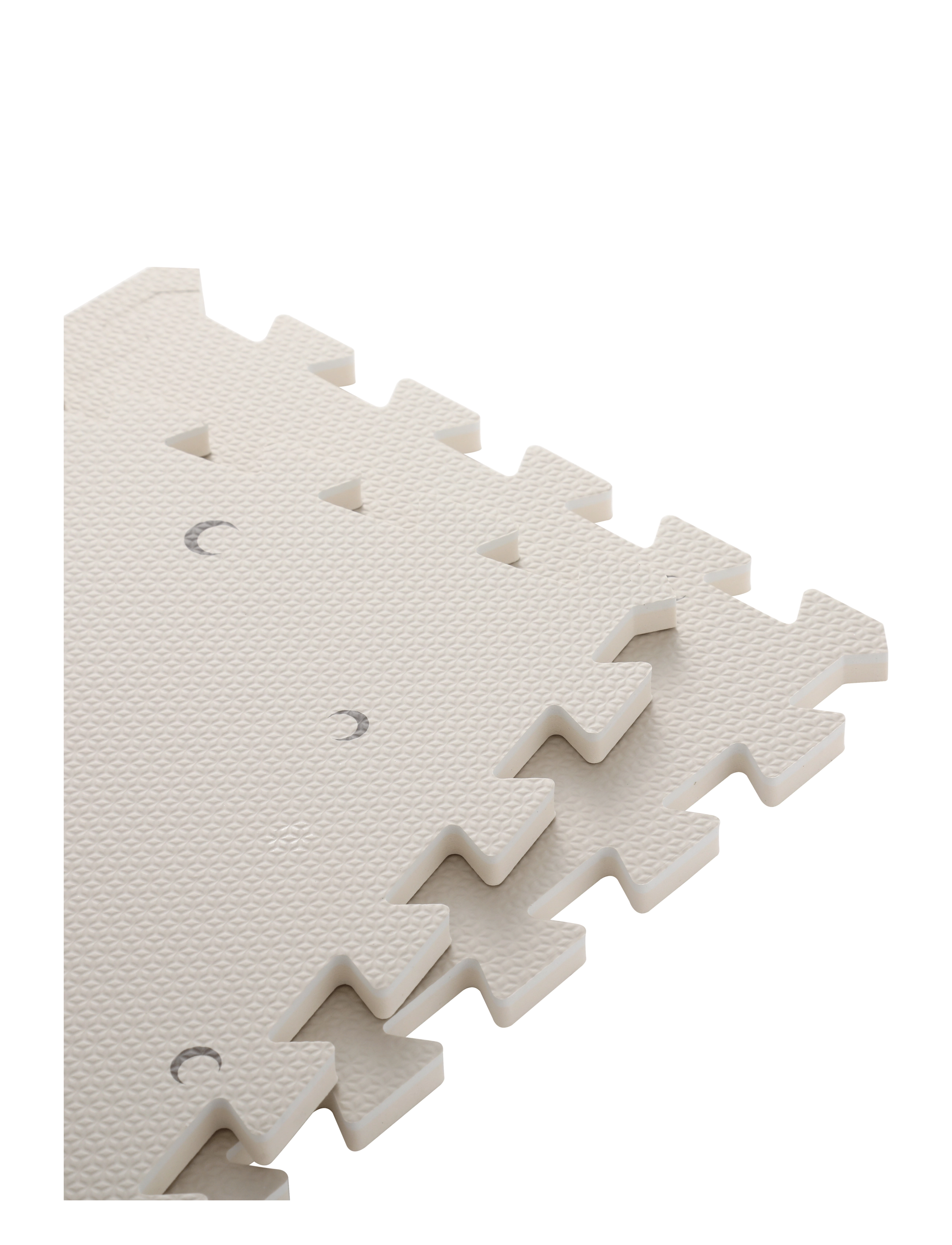 That's Mine - Alva Foam play mats square - spielbögen & spielmatten - calm moon soft brown - 1