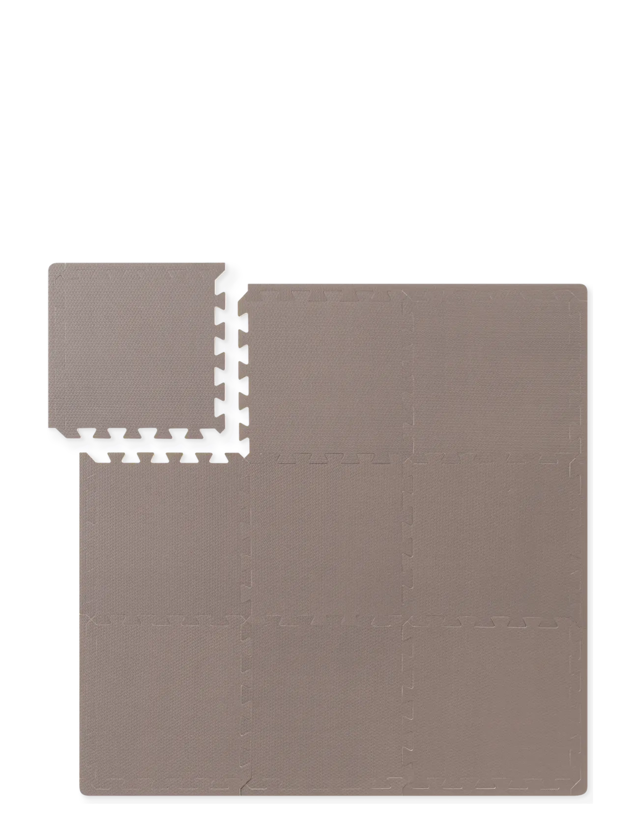 That's Mine Alva Foam play mats square - Spielmatten - CHOCOLATE / brown