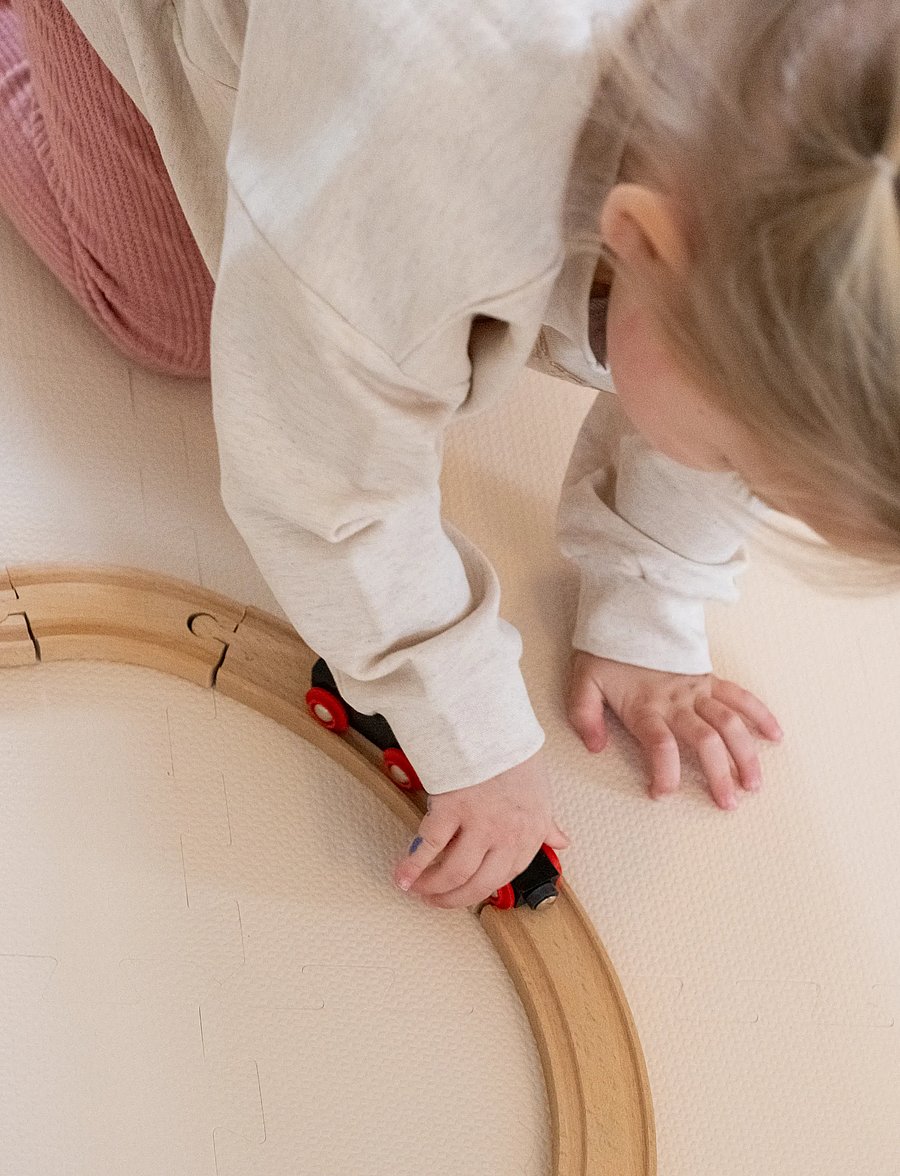 That's Mine - Alva Foam play mats square - spielbögen & spielmatten - classic beige - 4