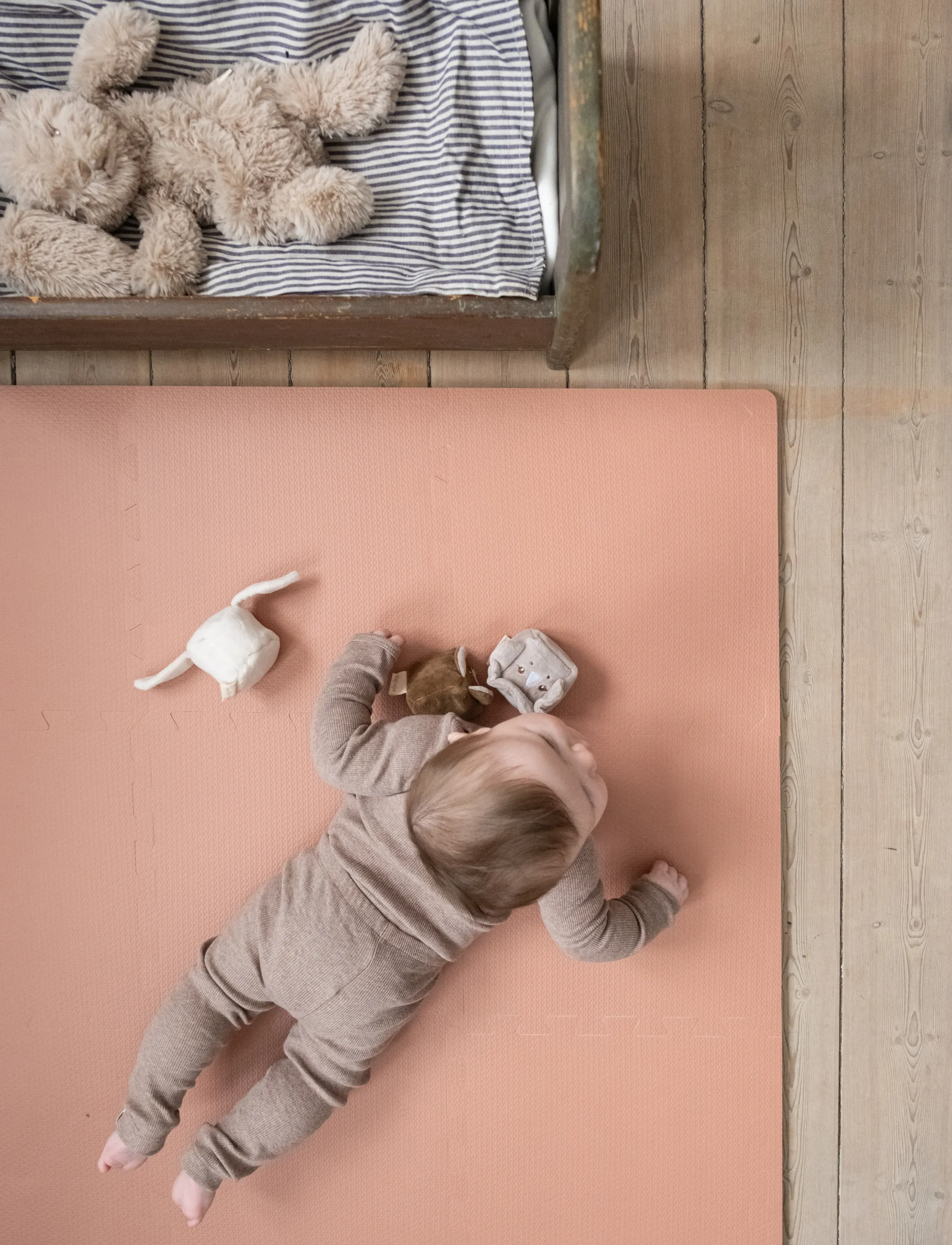 That's Mine Alva Foam Play Mats Square, One Size, Orange, Baby Nursery > Play Mats, Børn