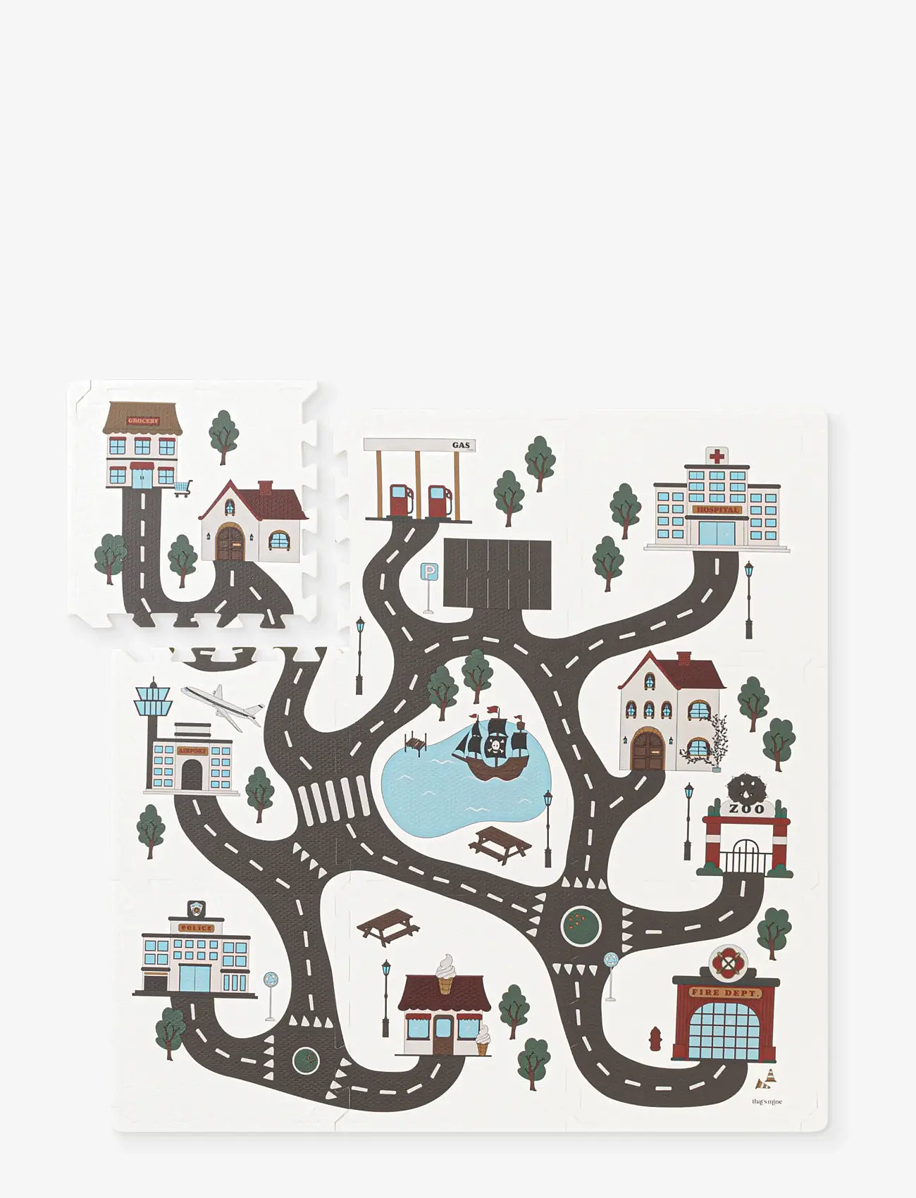 That's Mine - Alva Foam play mats square - spielbögen & spielmatten - roadtrip - 1