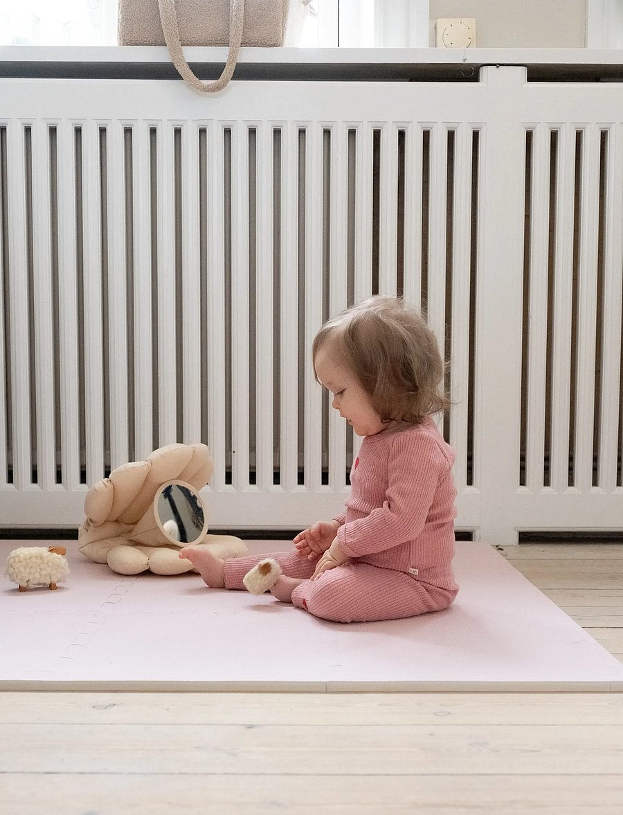 That's Mine - Alva Foam play mats square - leikkialustat - rose blush - 0