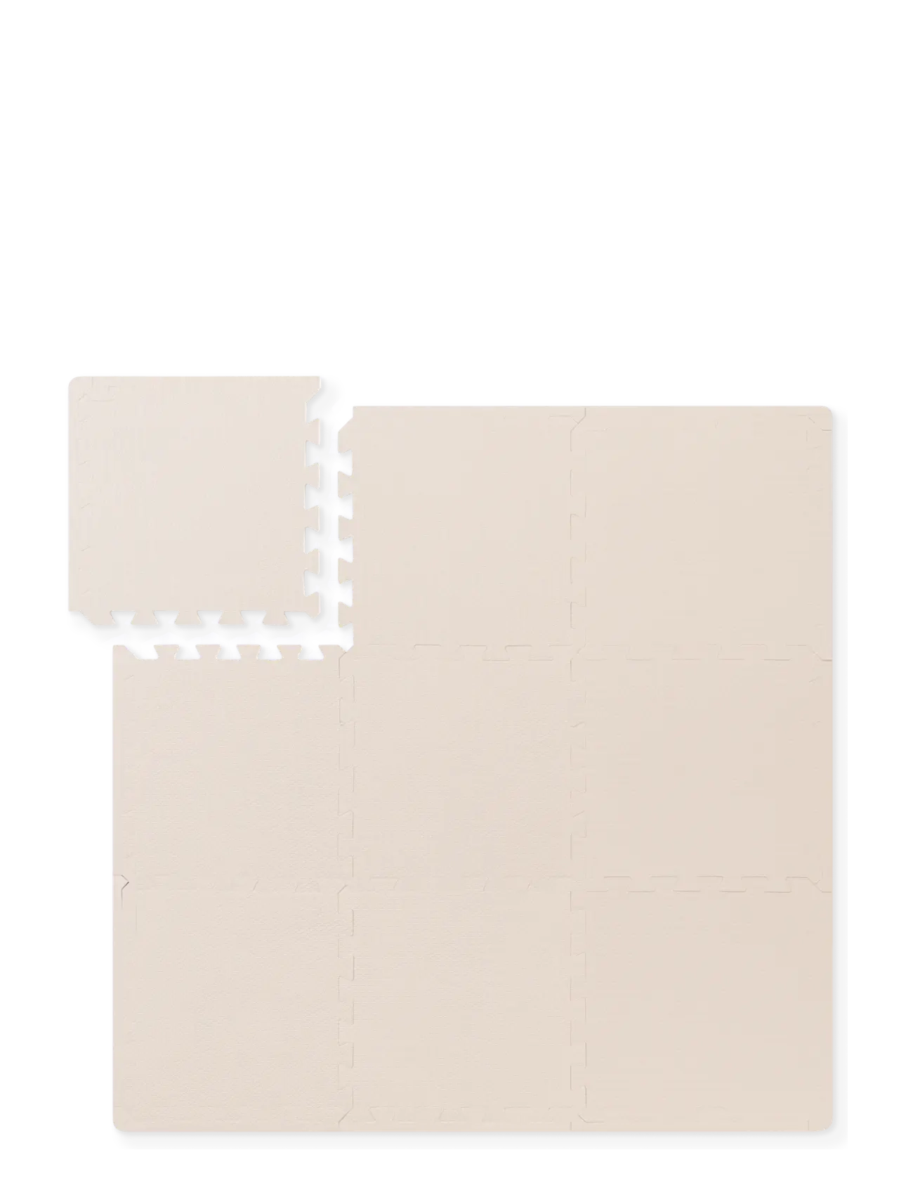That's Mine Alva Foam play mats square - Spielmatten - SOFT BROWN / cream