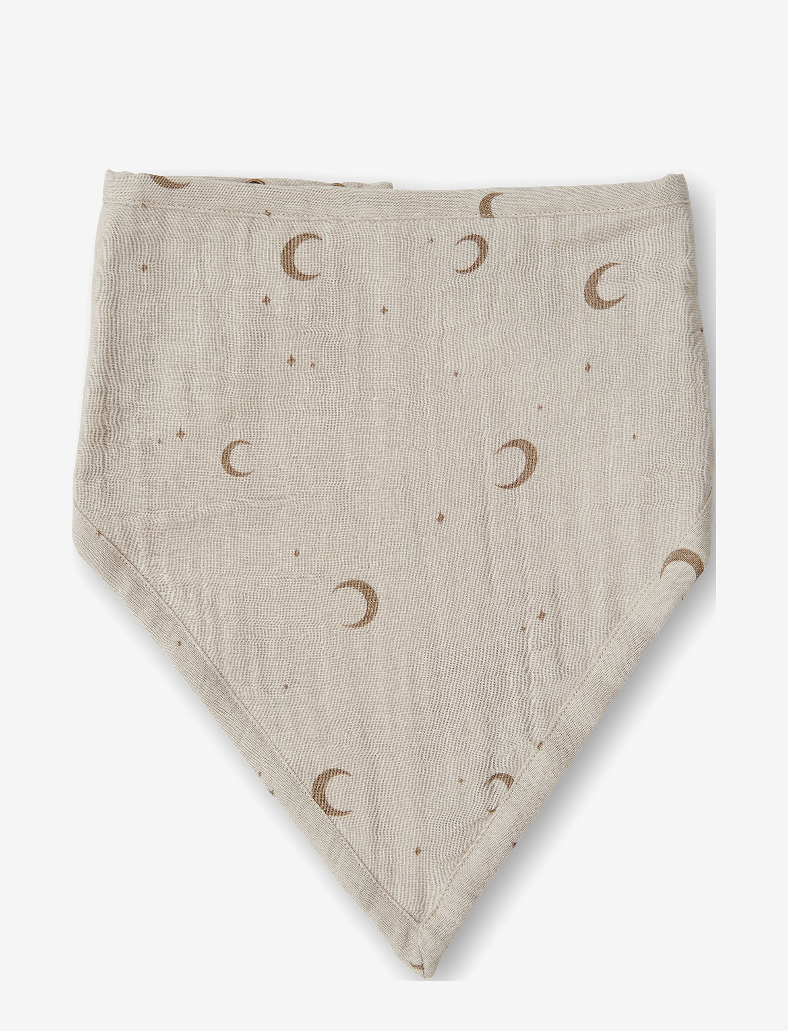 That's Mine Bandana bib - Produkty dla niemowląt - CALM MOON / grey