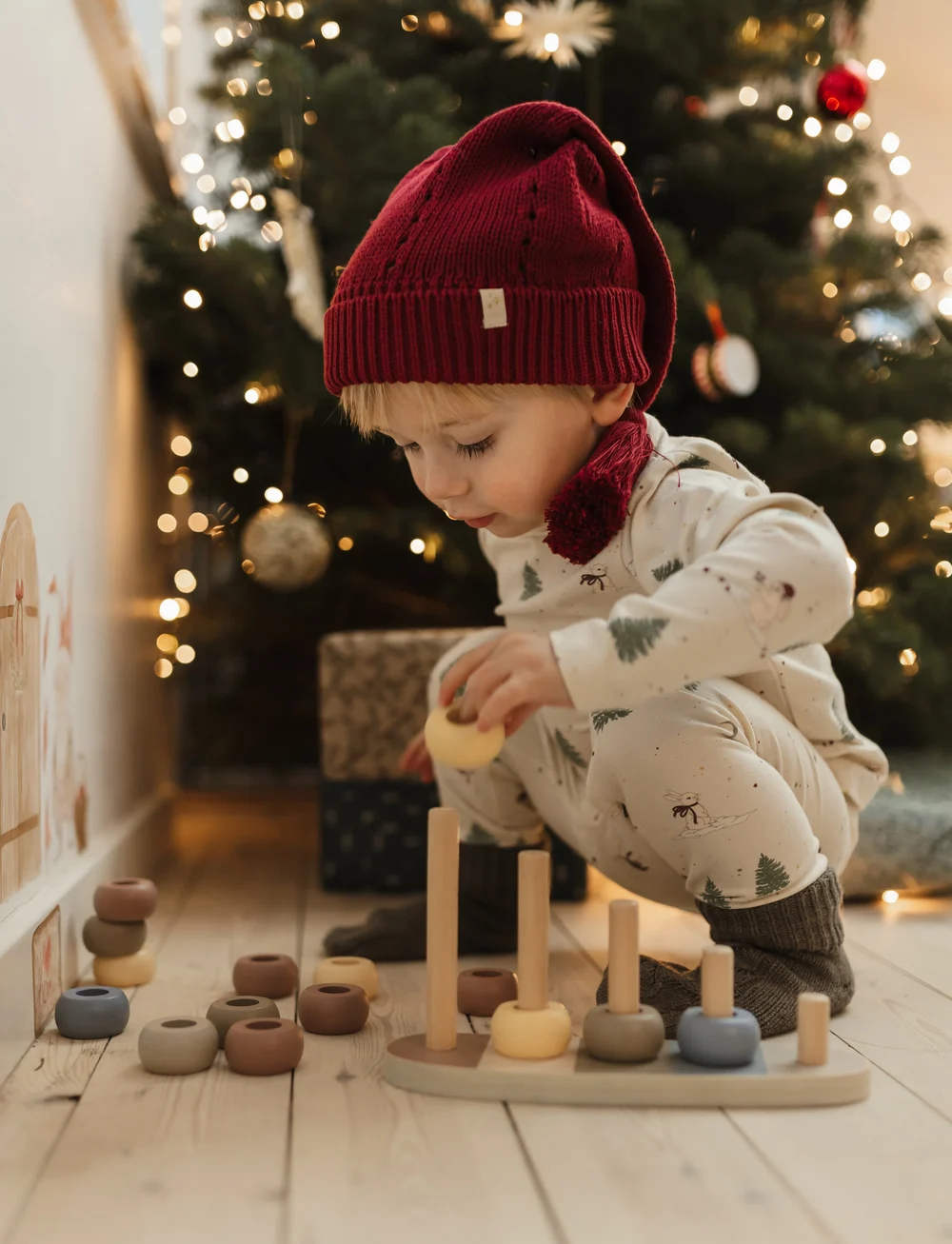 That's Mine - Noël Christmas Hat - beanies - red pear melange - 0