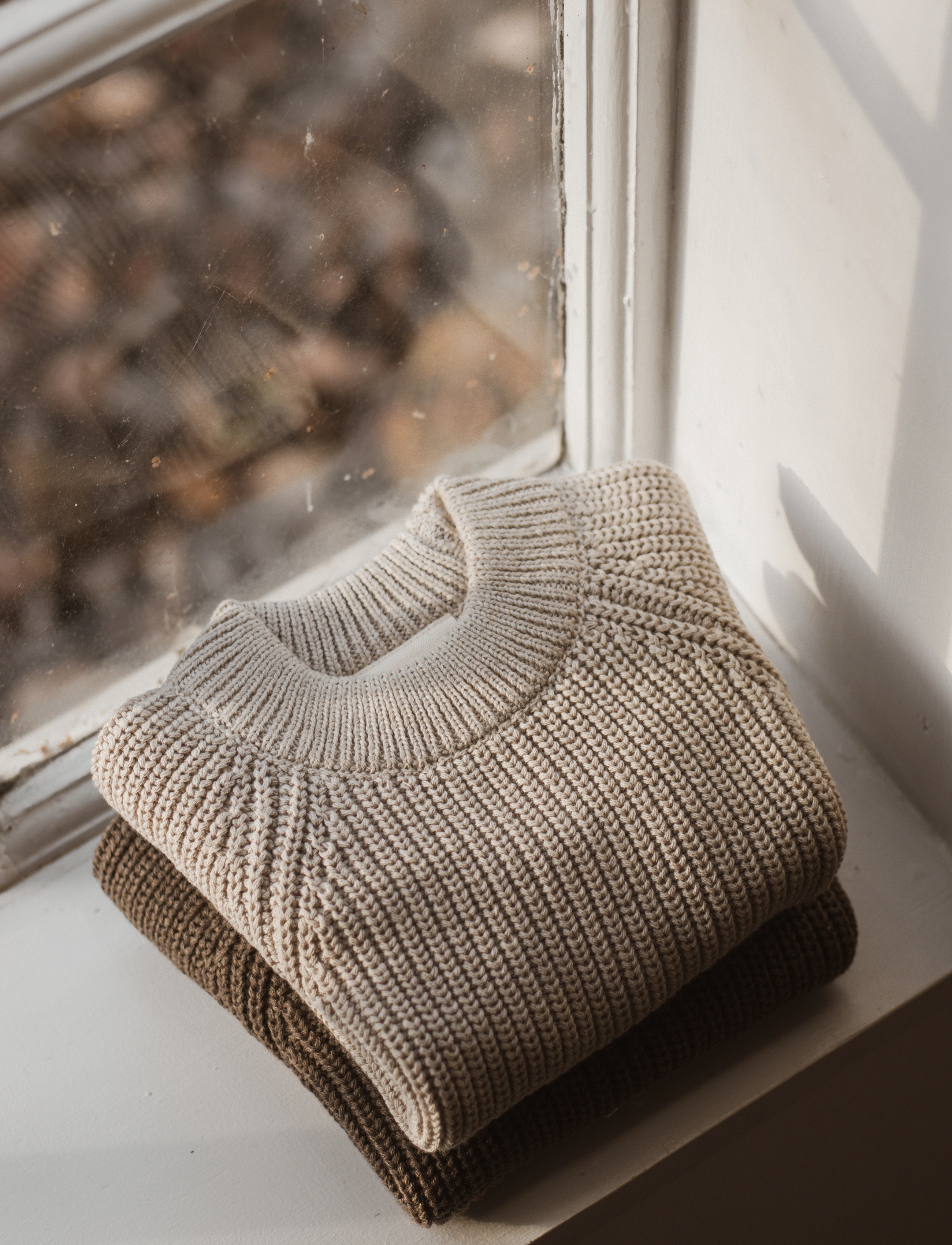 That's Mine Flo Sweater - Hauts - OATMEAL MELANGE / purple