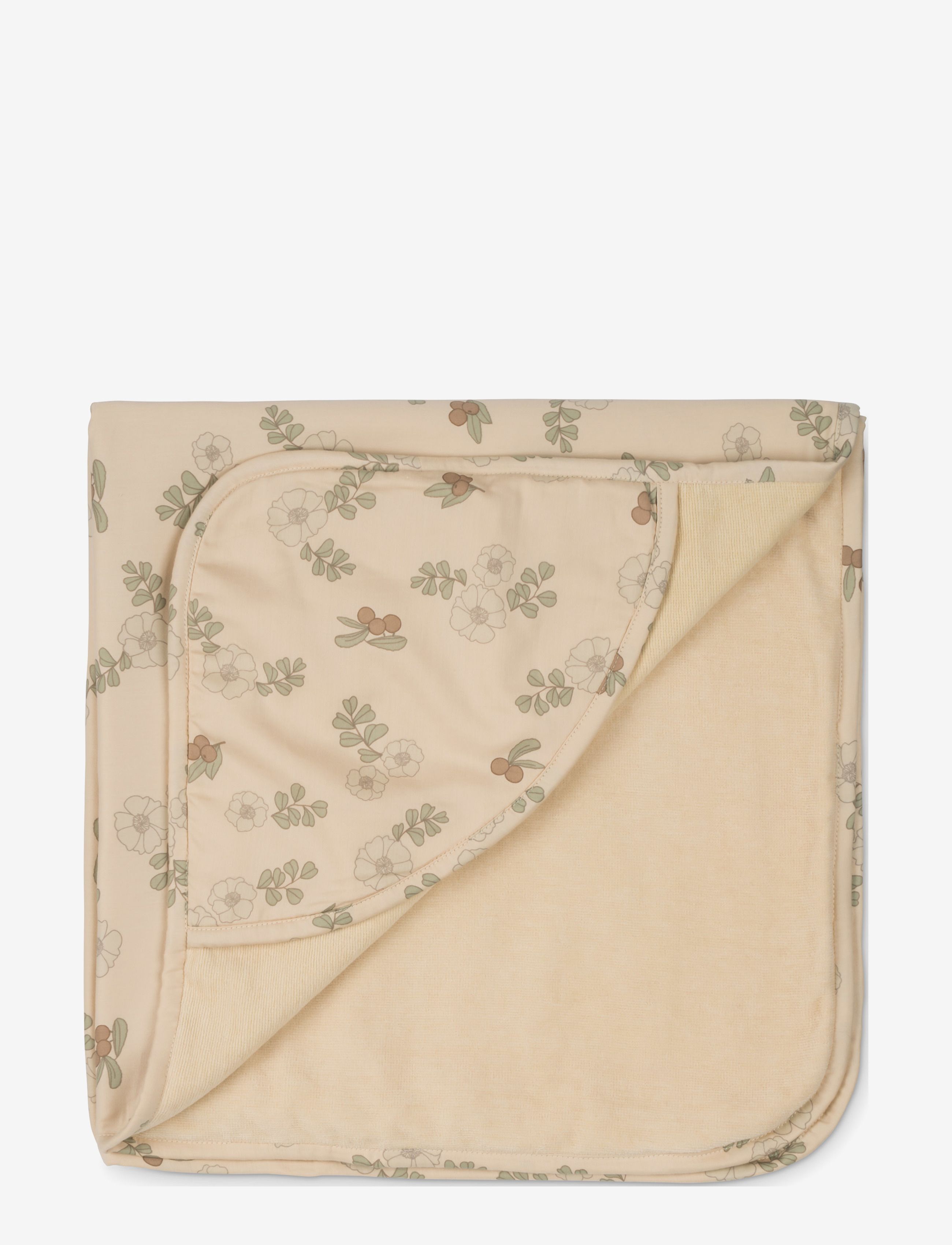 That's Mine Hooded towel Flowers and Berries - Kampagne - FLOWERS AND BERRIES / multi