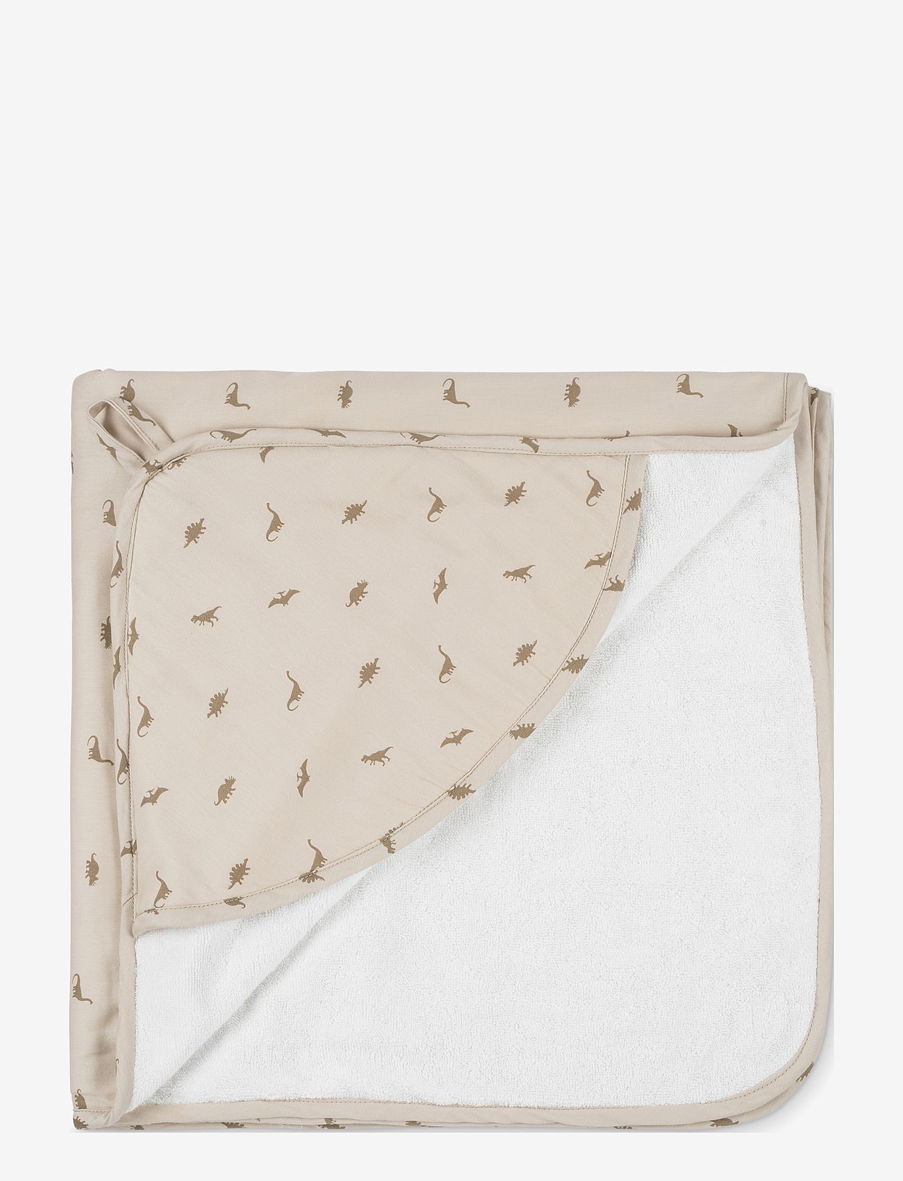 That's Mine - Hooded towel - håndklær - dinosaur oatmeal print - 0
