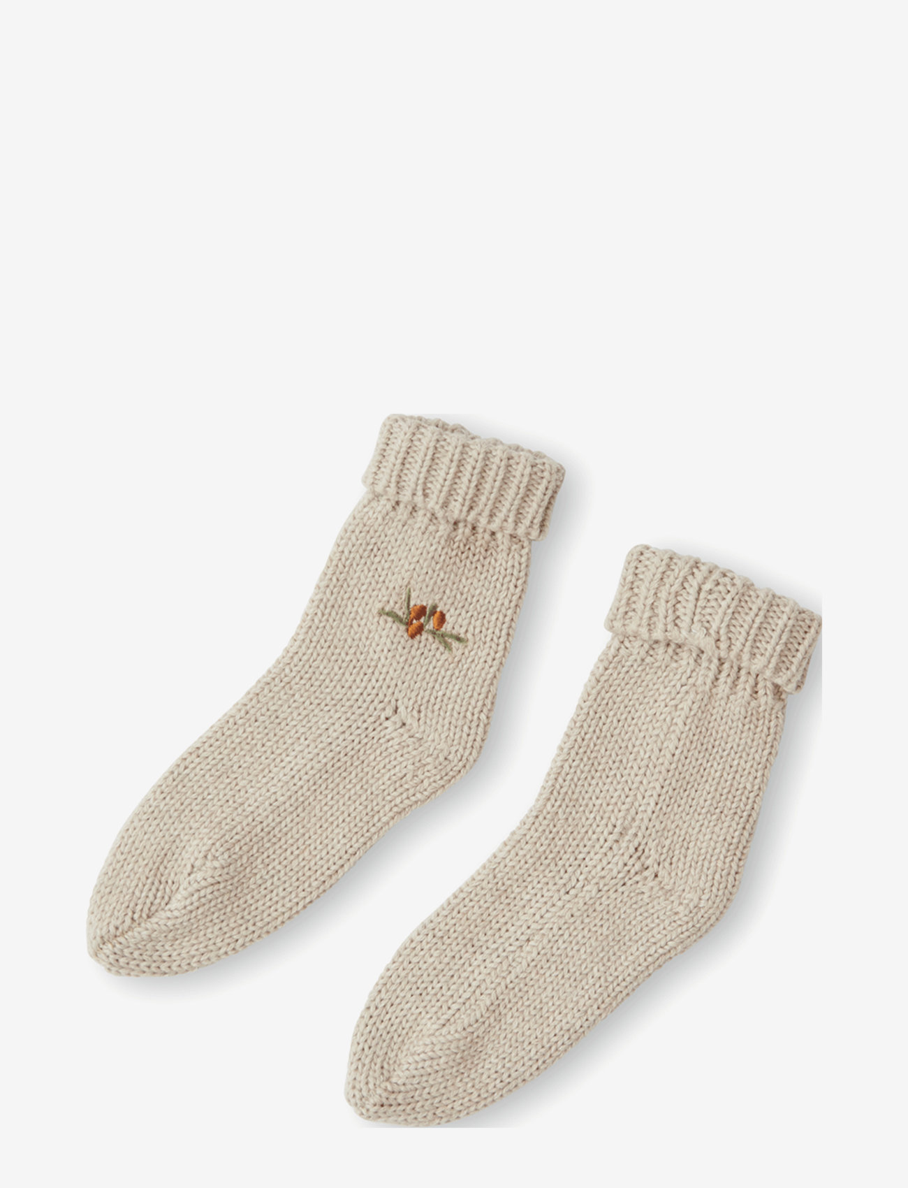 That's Mine Chaufettes Knitted Socks Havtorn 19-21, Børn, Strikkede Sokker, Cream, Str: 19-21