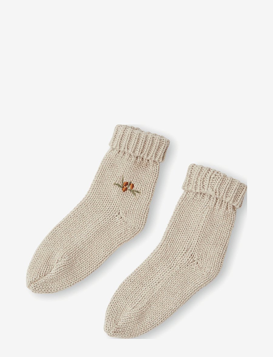That's Mine - Chaufettes Knitted Socks Havtorn 22-24 - sokid - pistachio shell melange - 0