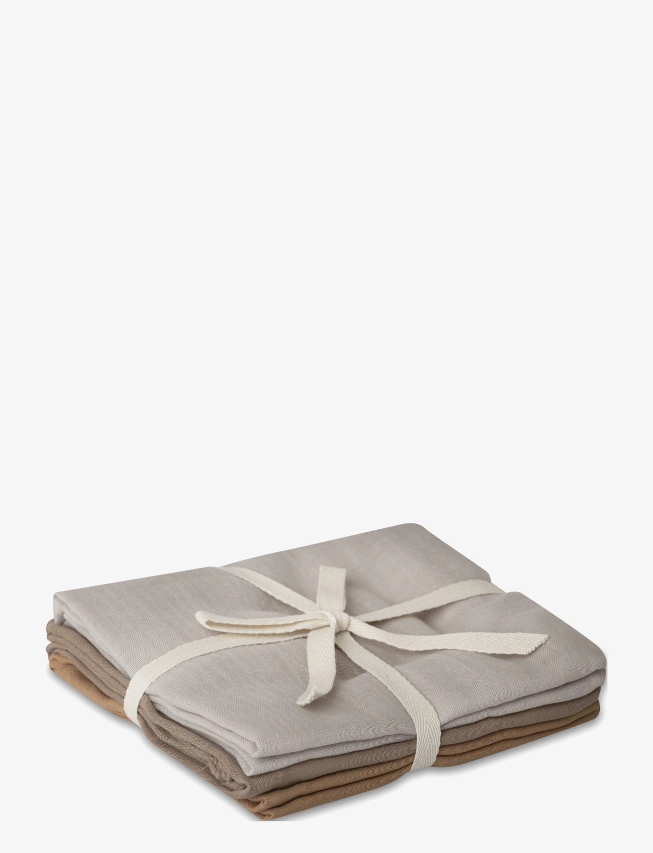 That's Mine Muslin pack of 3 feather grey/brown/golden mist - Musliinid - BEIGE/BROWN/GOLDEN MIST / brown