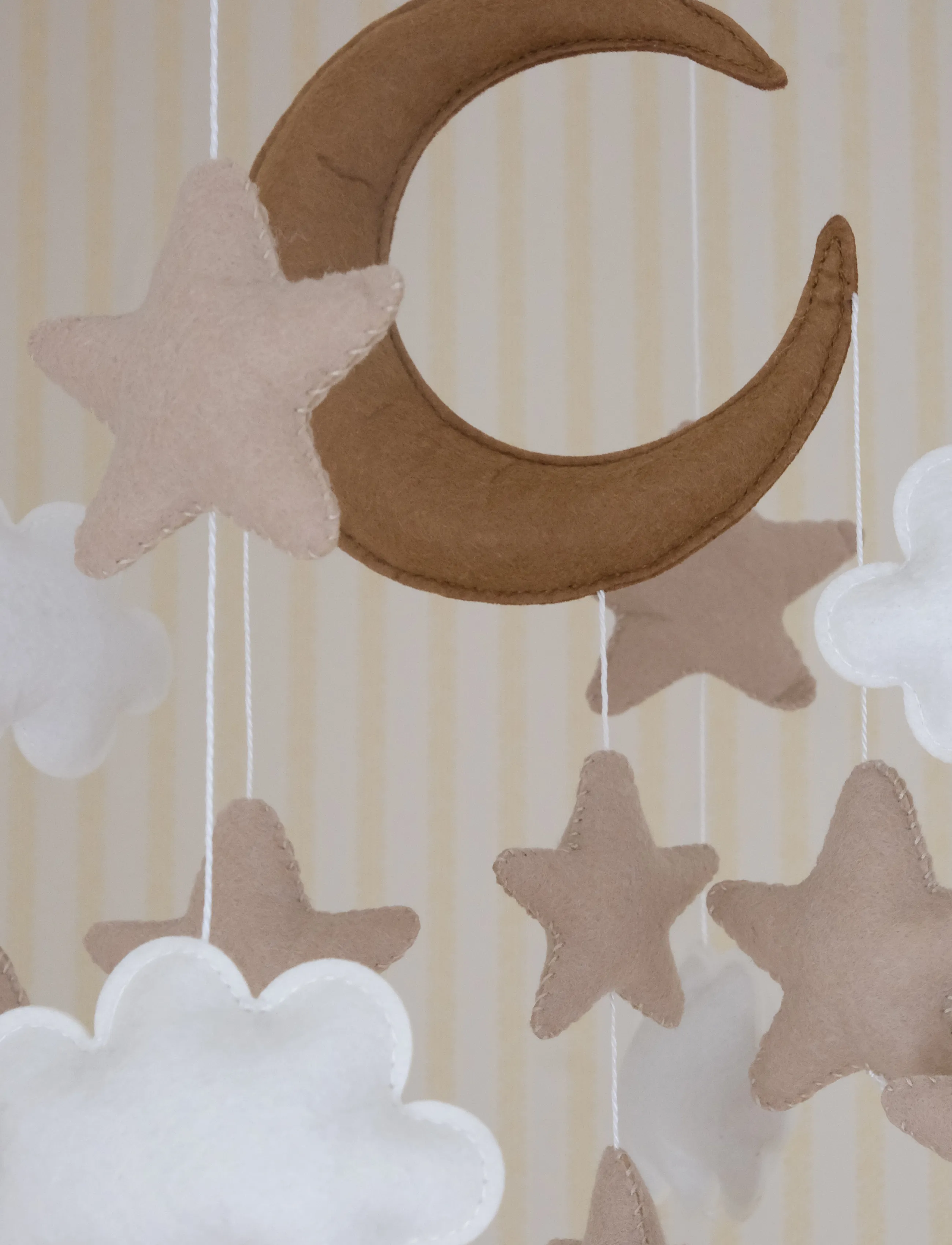 That's Mine - Moon mobile - mobiles - beige - 2
