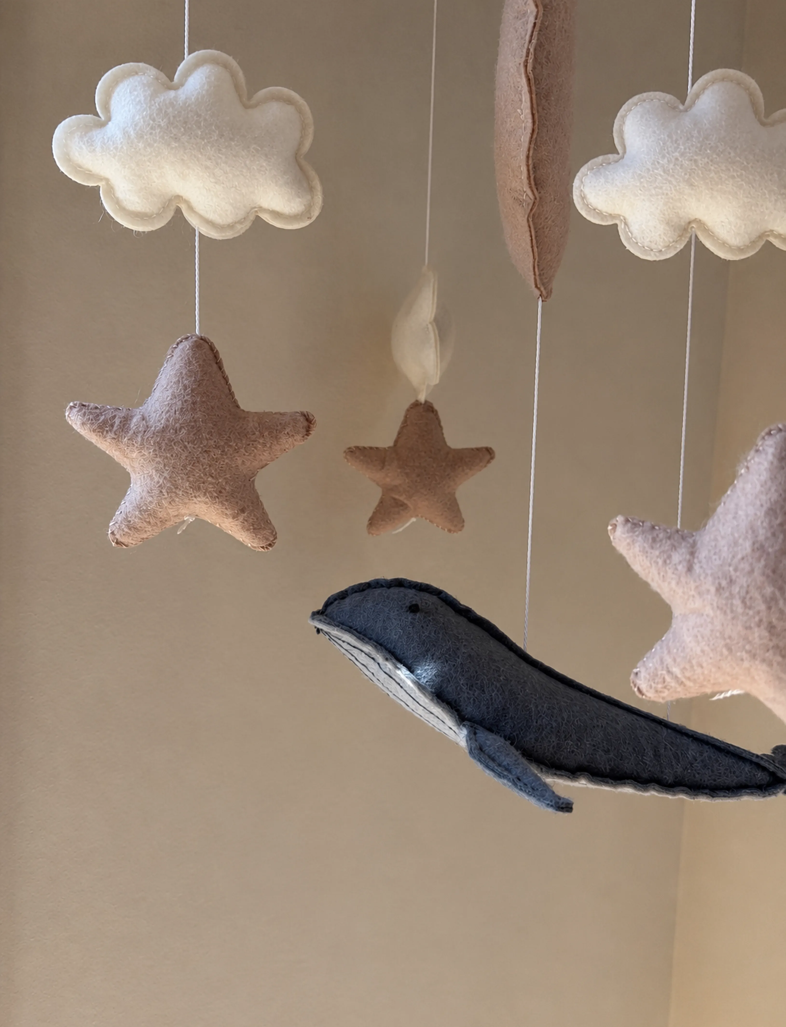 That's Mine - Whale mobile - mobile clouds - whale - 2