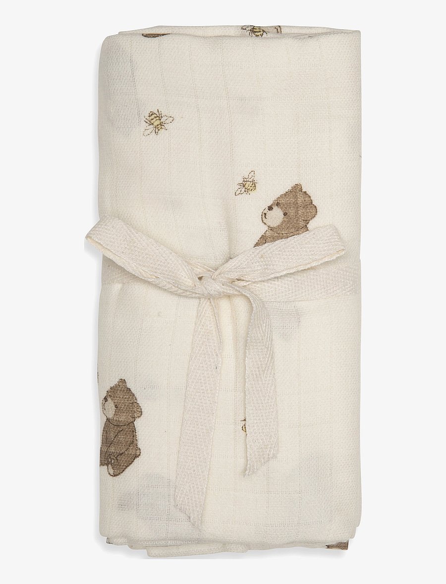 That's Mine - Jana muslin swaddle - muslīna segas - bees and bears - 1