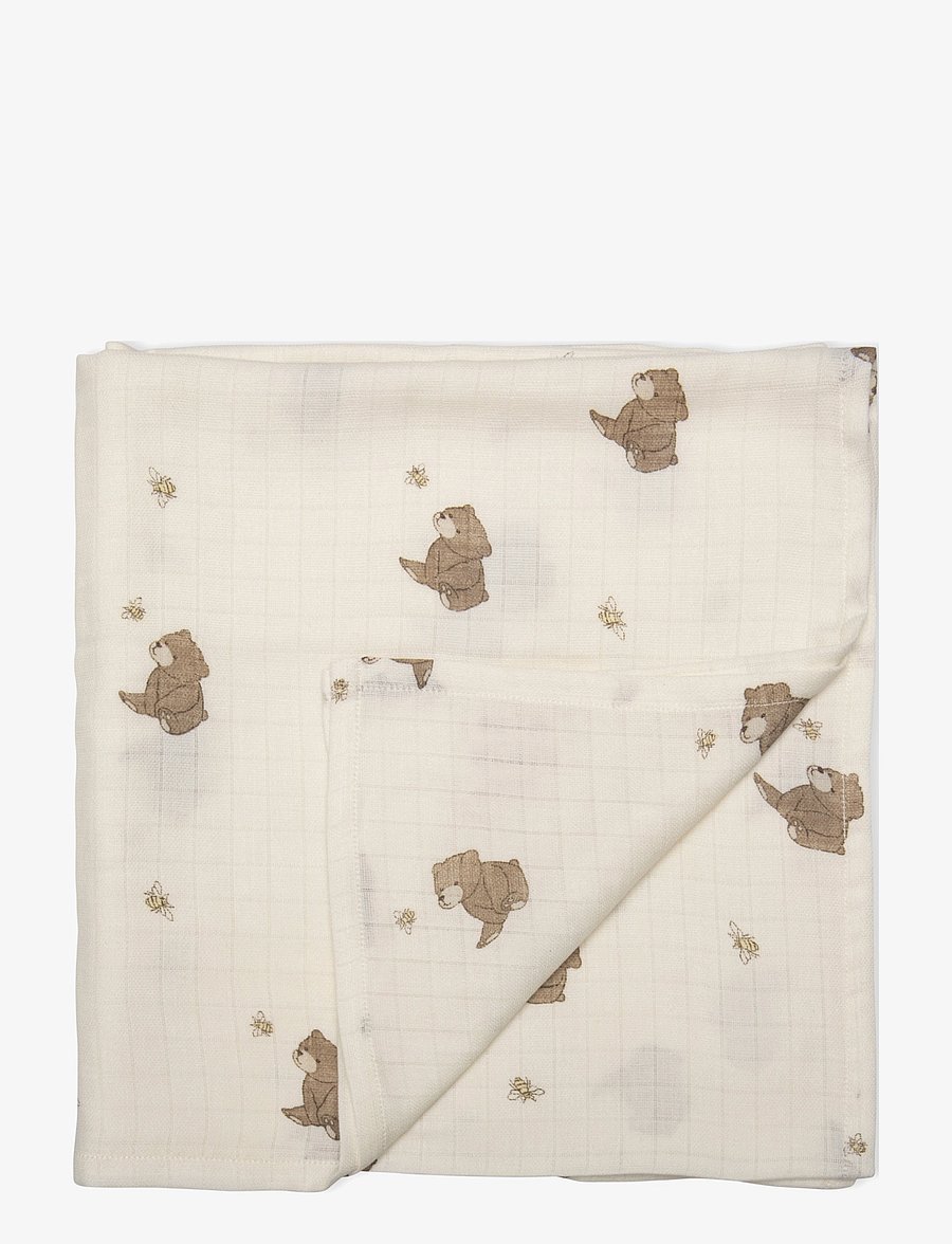 That's Mine - Jana muslin swaddle - muslīna segas - bees and bears - 2