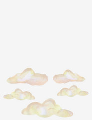 Wall sticker Clouds 5 pcs. - MULTICOLOR