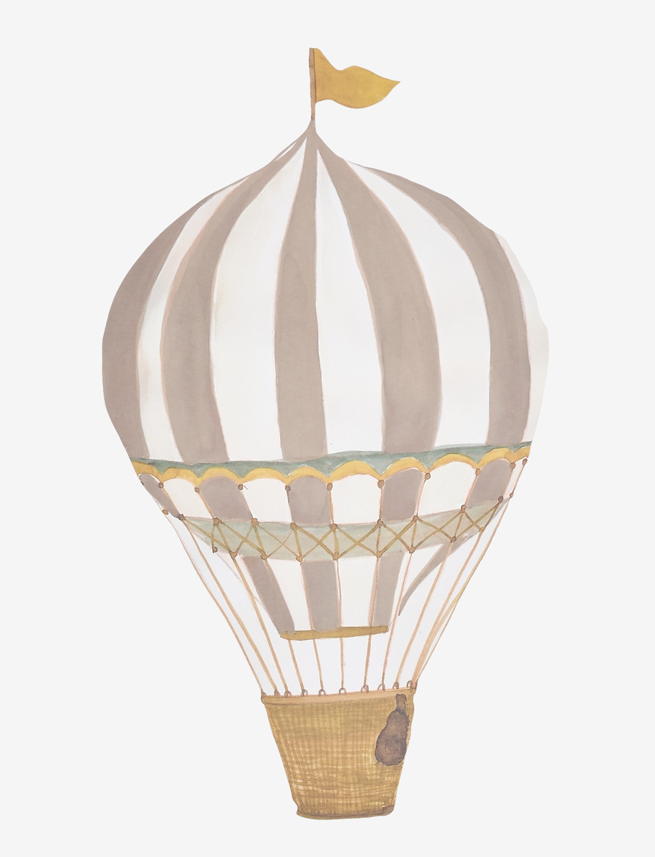 That's Mine - Retro air balloon small brown - pojazdy - brown - 0