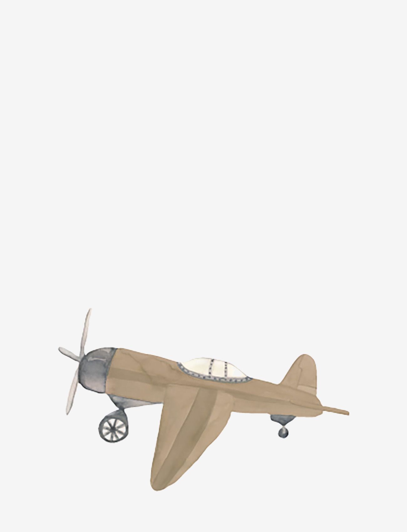 That's Mine - Wall Sticker - Retro airplane brown - najniższe ceny - multiple - 0