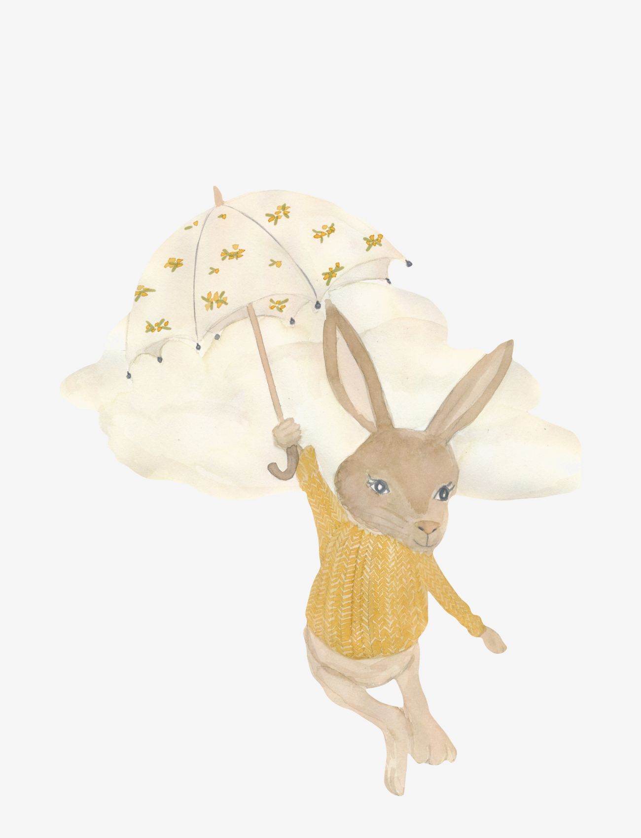 That's Mine Emma the umbrella flyer - Seinakleebised - BROWN/BEIGE / beige