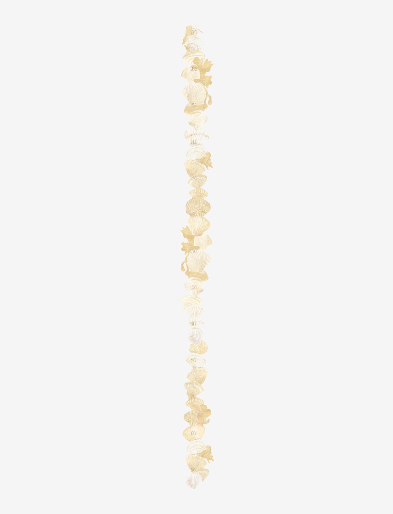That's Mine Shell growth chart beige - Seinakleebised - BEIGE / beige