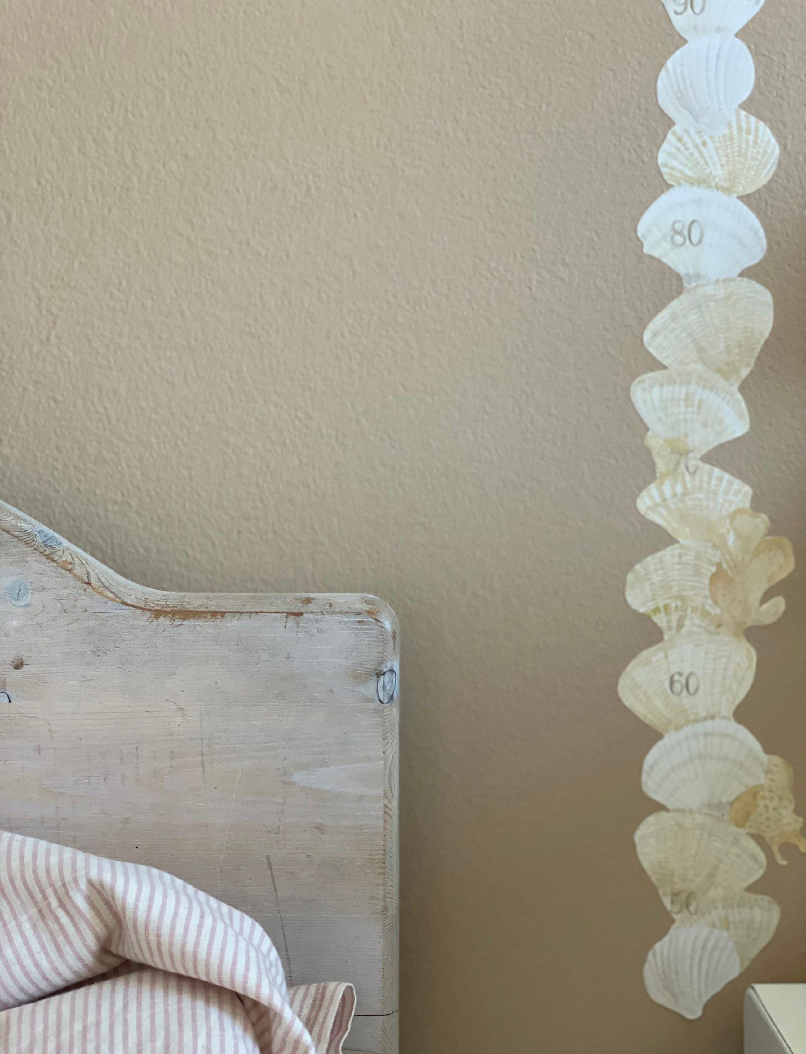 That's Mine Shell Growth Chart Beige, One Size, Wall Stickers, Beige - Nature, Kinder