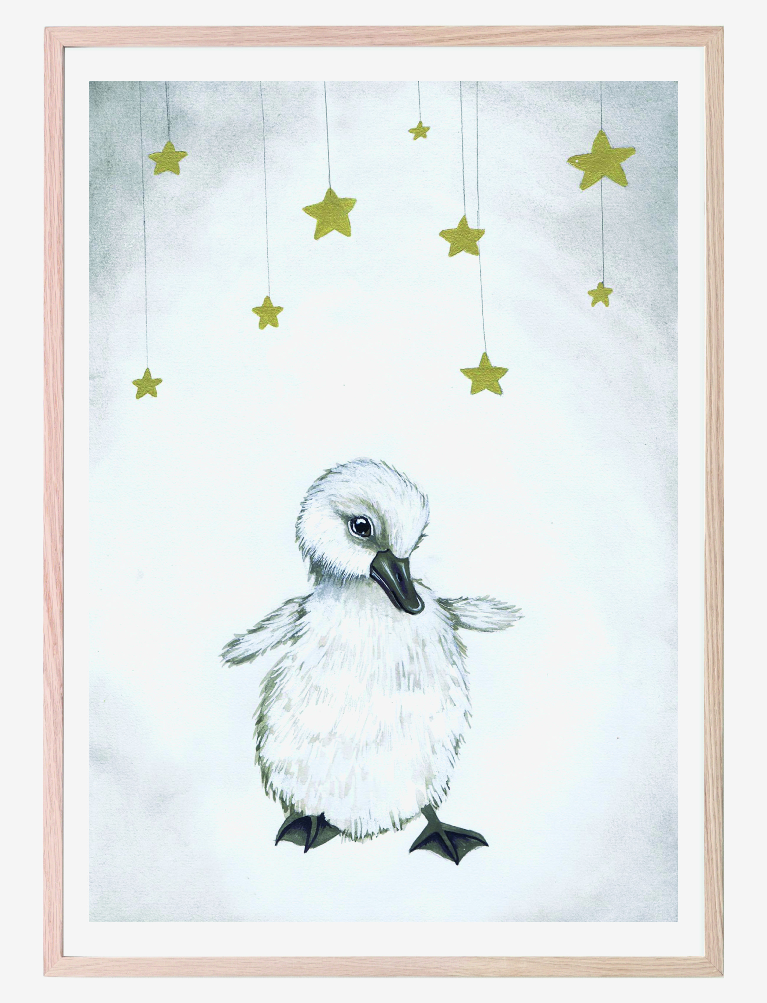 That's Mine Poster The Beautiful Duckling 50X70, 50X70 cm, Posters & Frames, Mehrfarbig/gemustert - Posters, Kinder