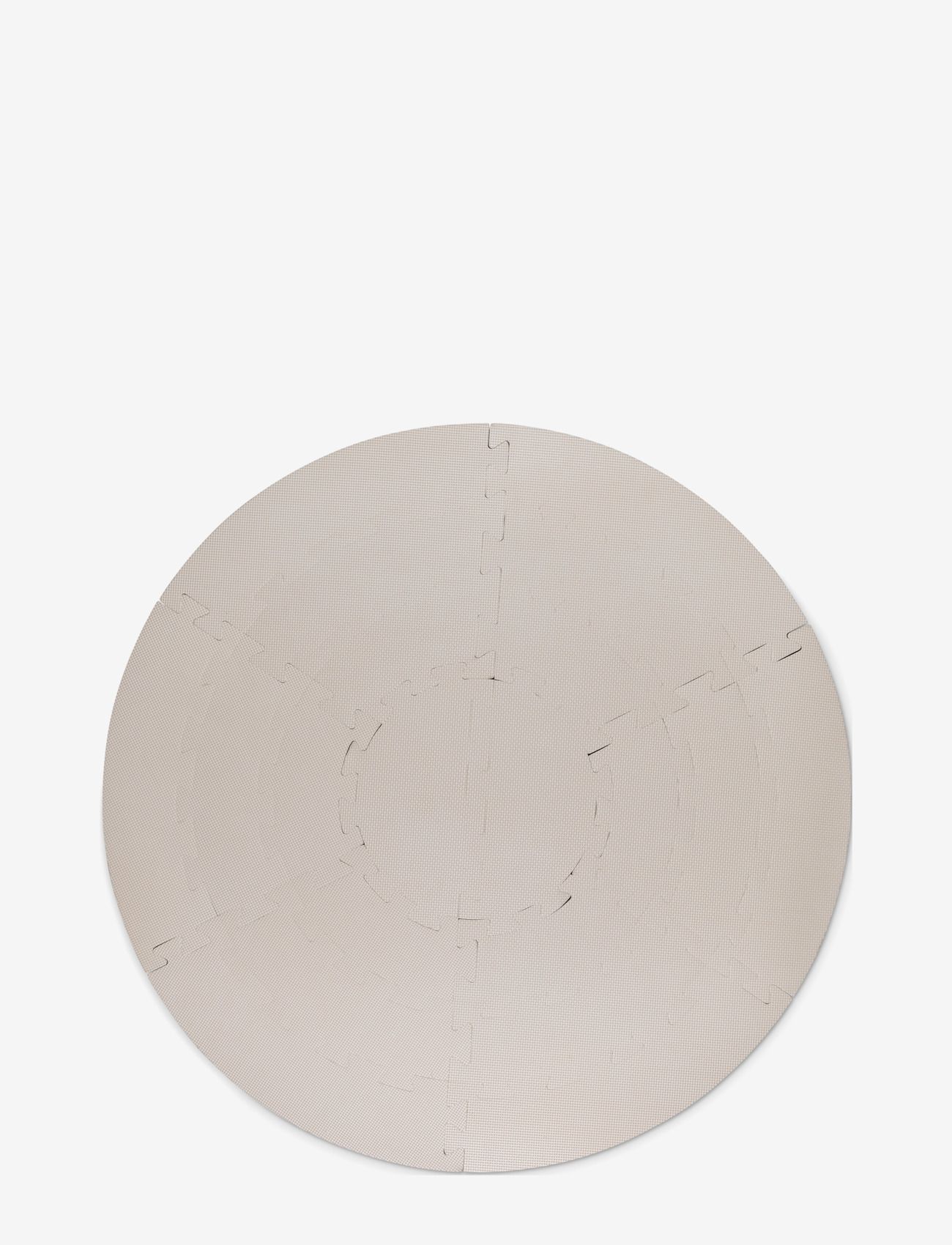 That's Mine - Foam play mat circle - leikkimatot - light grey - 0