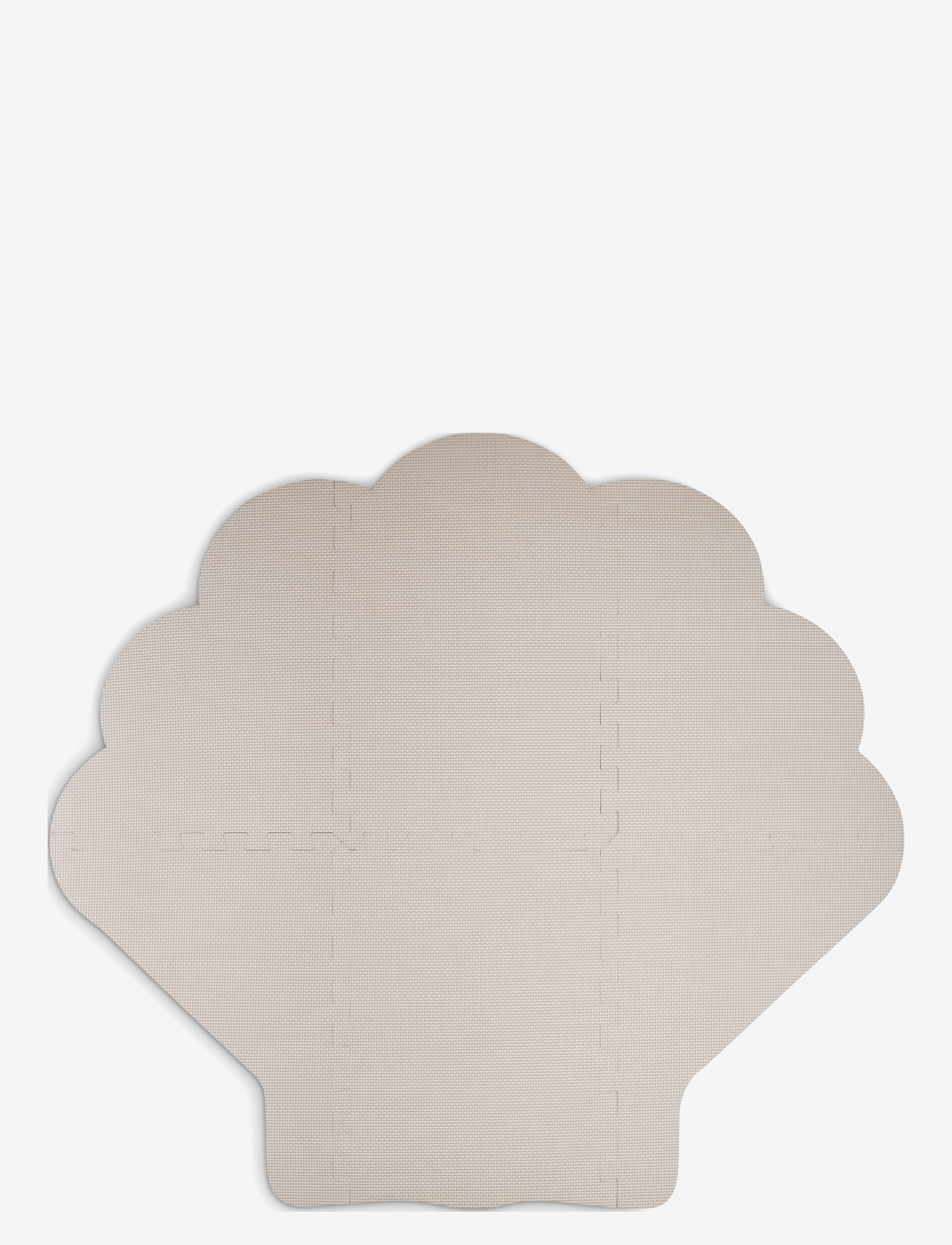 Foam Play Mat Seashell Light Grey