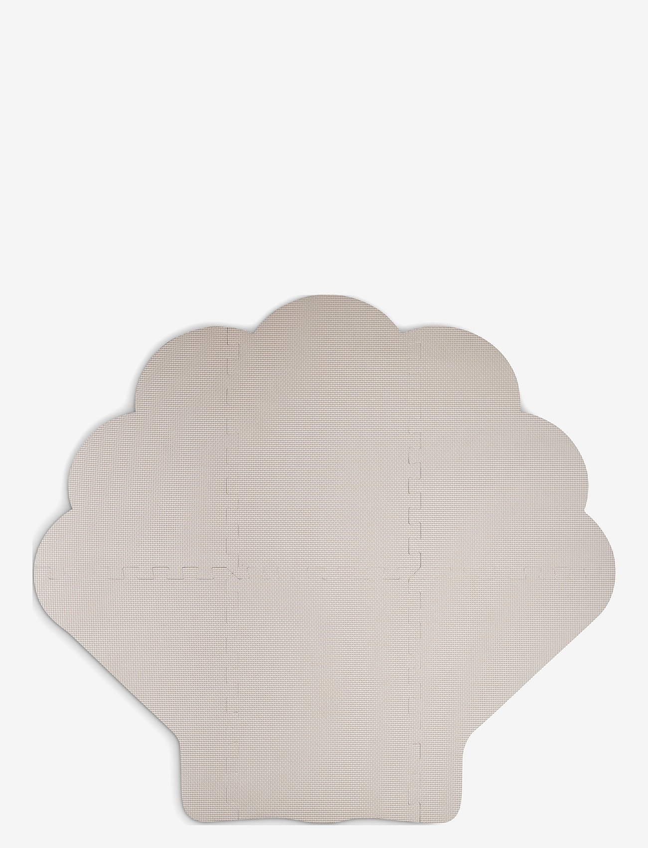 Foam Play Mat Seashell Light Grey
