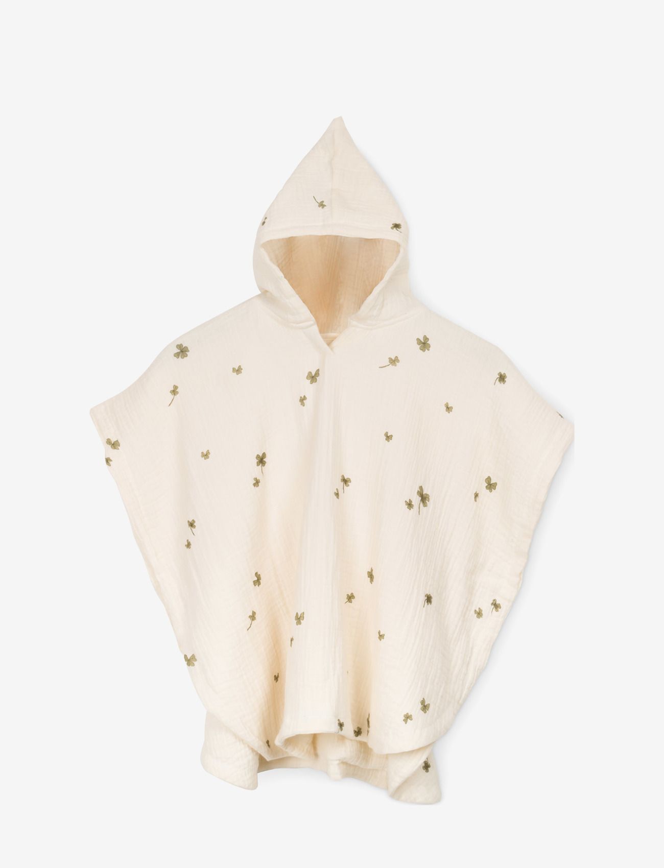 That's Mine Poncho Small - Clover Meadow - Winter Clearance - CLOVER MEADOW / cream