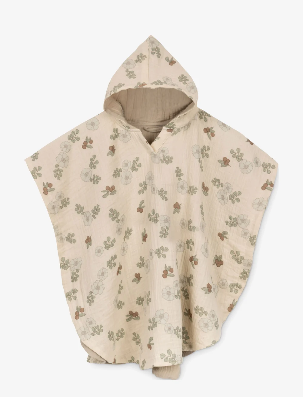 That's Mine - Poncho Small - Flowers and berries - morgonrockar - flowers and berries - 1