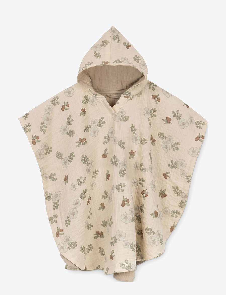That's Mine - Poncho Small - Flowers and berries - bademäntel - flowers and berries - 1