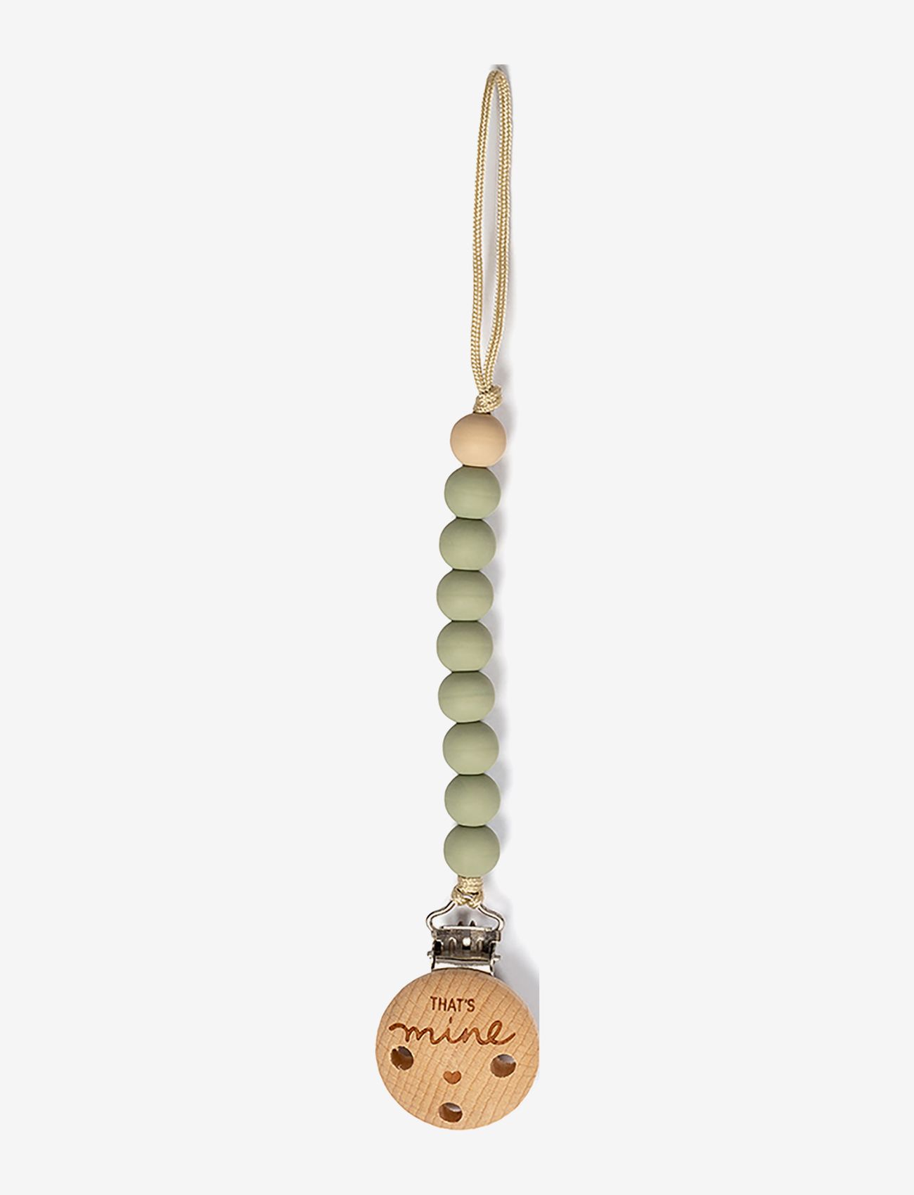 That's Mine - Pacifier strap light green - light green - 0