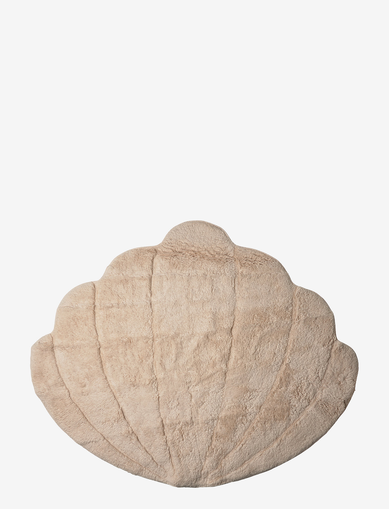 Shell rug warm sand large - SAND