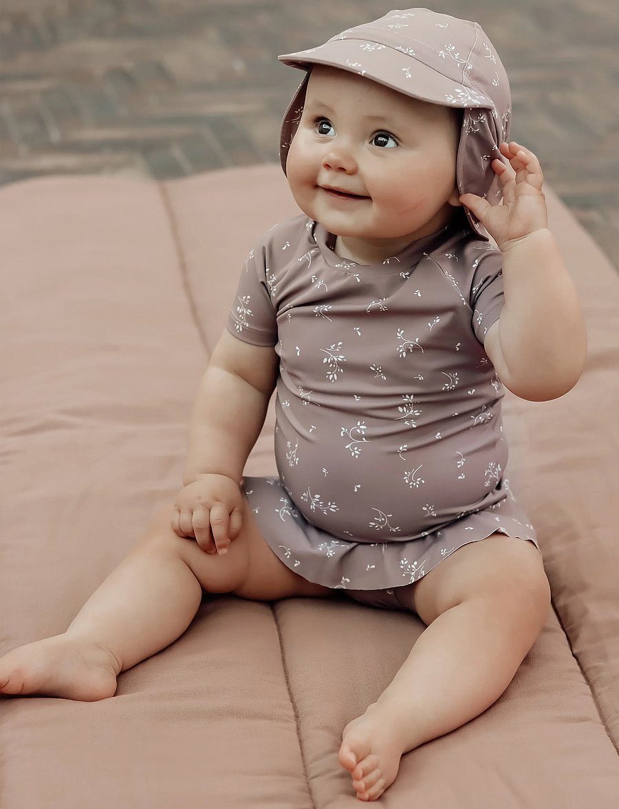 That's Mine - Sasha swim t-shirt - bade-oberteile - secret garden cocoa - 2