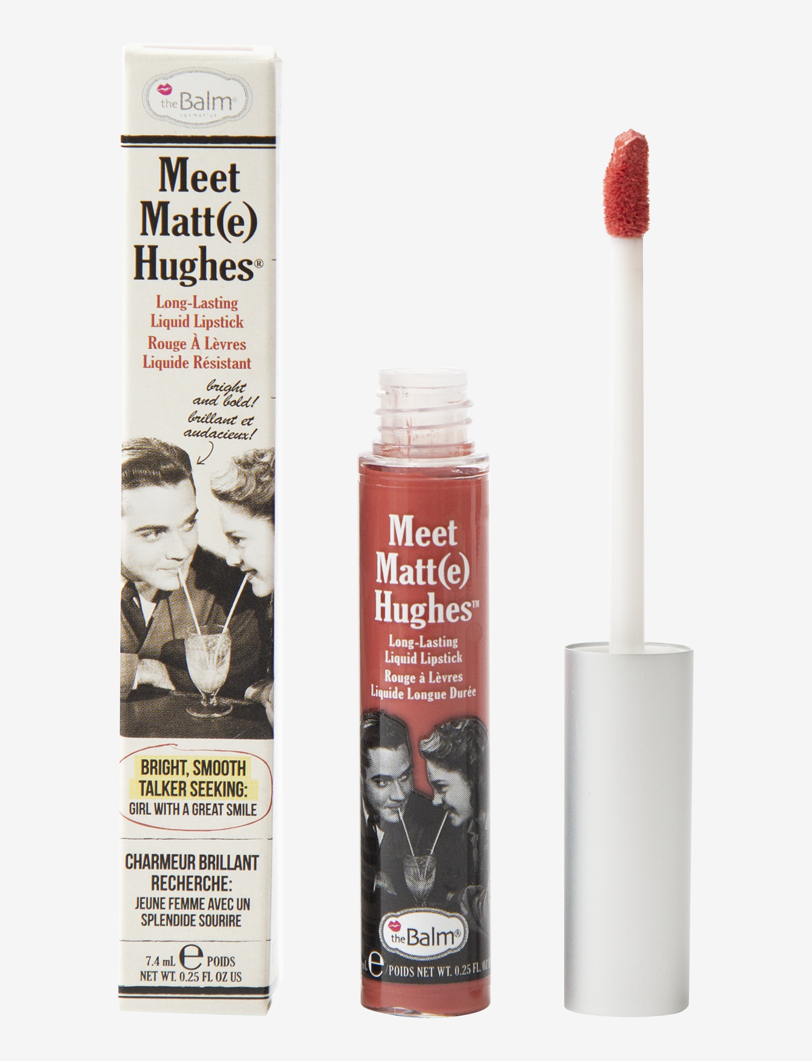 The Balm Meet Matt(e) Hughes Honest - Liquid lipstick - HONEST / red