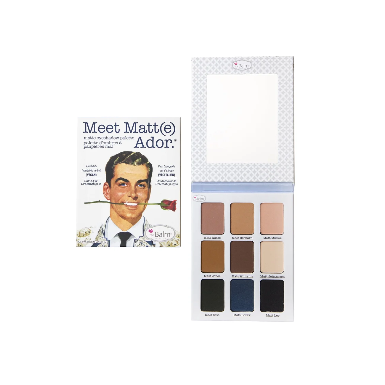 The Balm - MEET MATT(E) ADOR.® Matte Eyeshadow Palette - festkläder till outletpriser - multi - 0