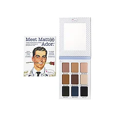 MEET MATT(E) ADOR.® Matte Eyeshadow Palette, The Balm