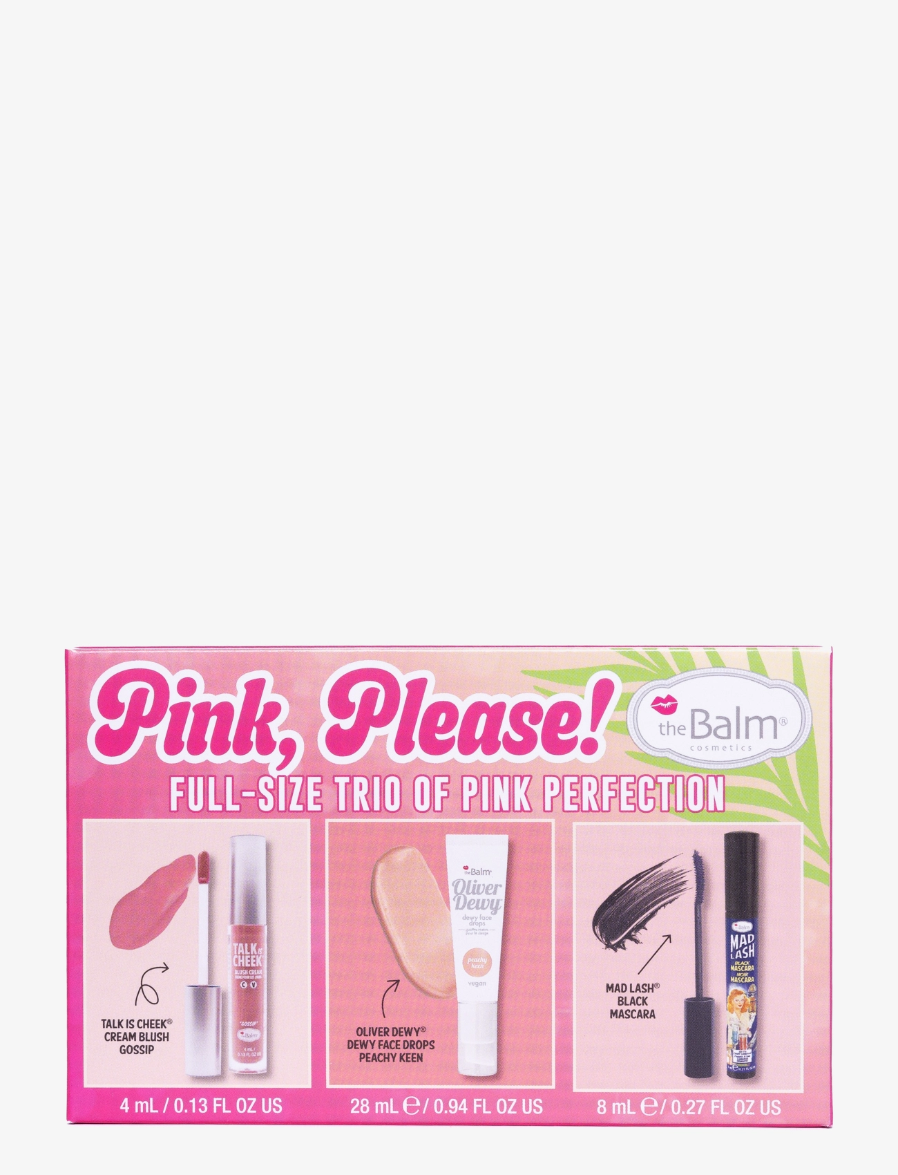 The Balm Trio Box Set, Makeup Sæt, Multi/mønstret, Str: ONE SIZE