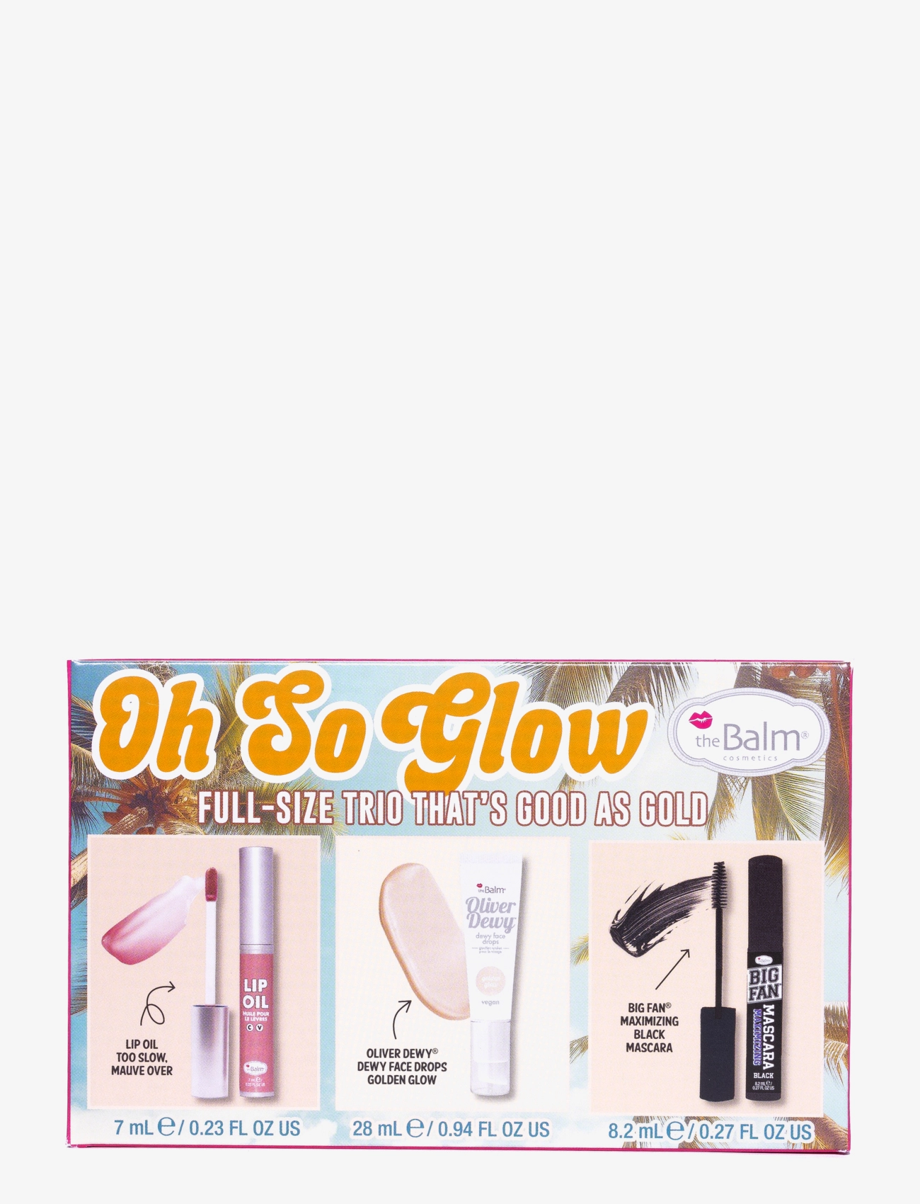 The Balm Trio Box, Makeup Sæt, Multi/mønstret, Str: ONE SIZE
