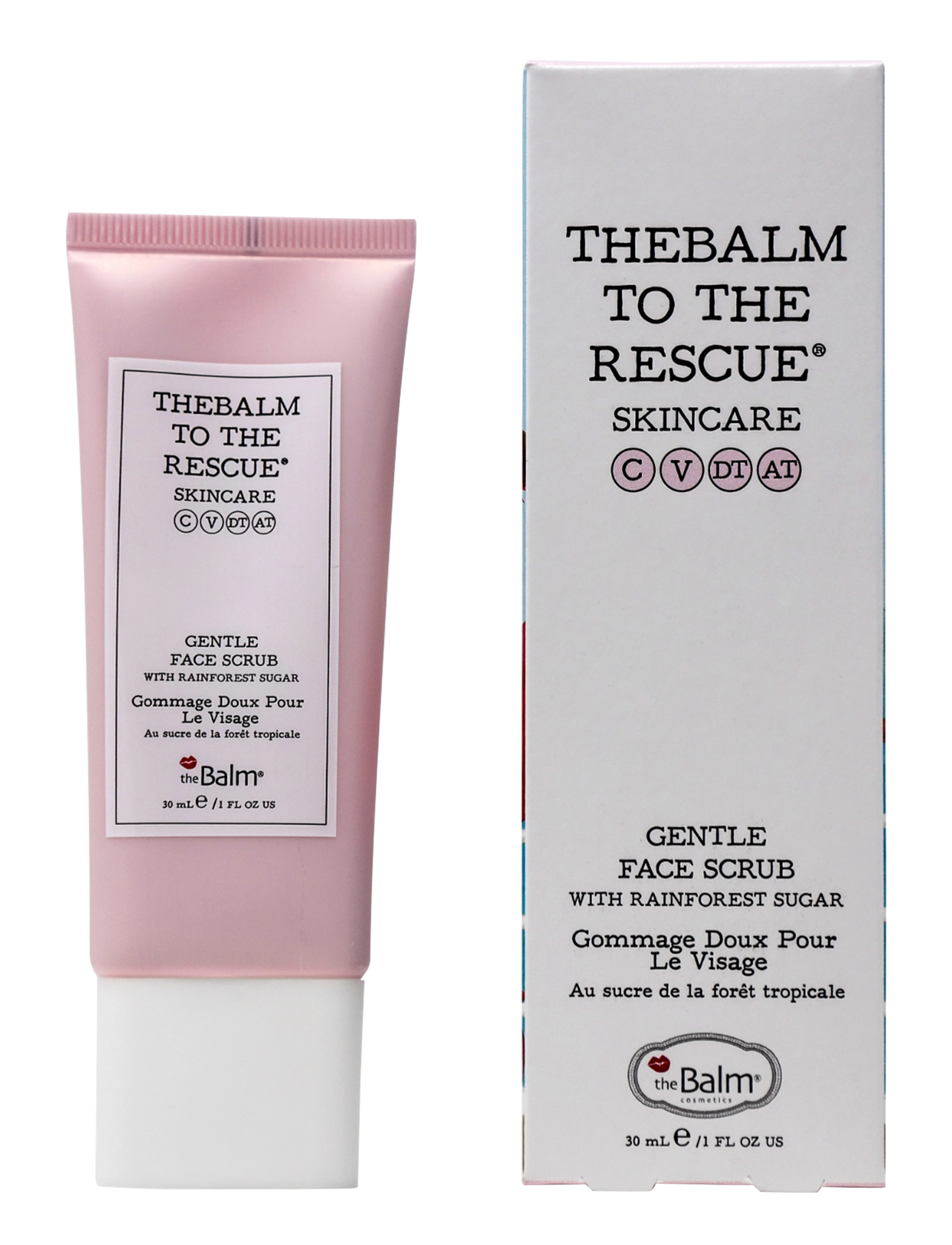 The Balm Thebalm To The Rescue Gentle Face Scrub, Toner, Nude, Str: 30 ml