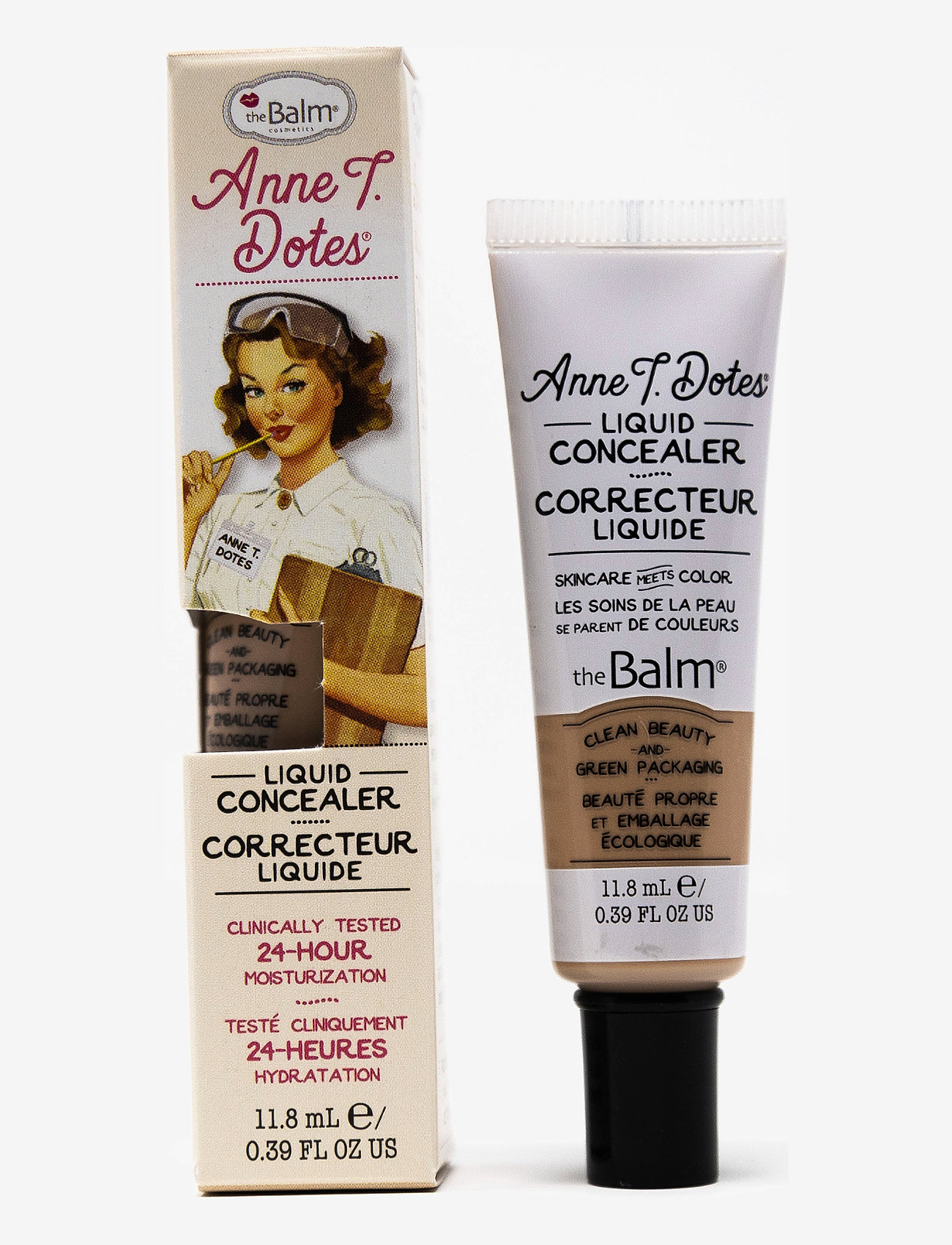 The Balm - Anne T. Dotes Liquid Concealer - bliv klar til date night - #10 very fair for cool tones - 1